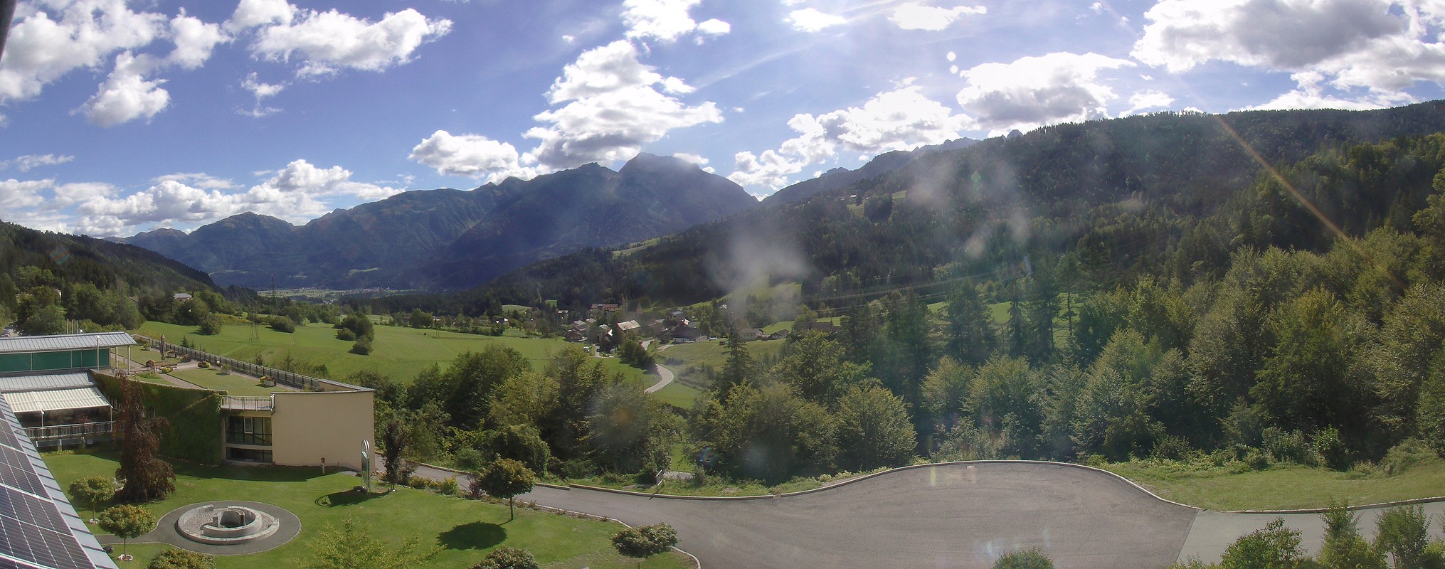 Archived image Webcam Landeskrankenhaus Laas hospital