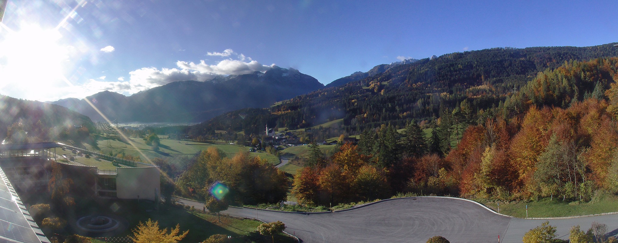 Archiv Foto Webcam Landeskrankenhaus Laas (Gailtal)