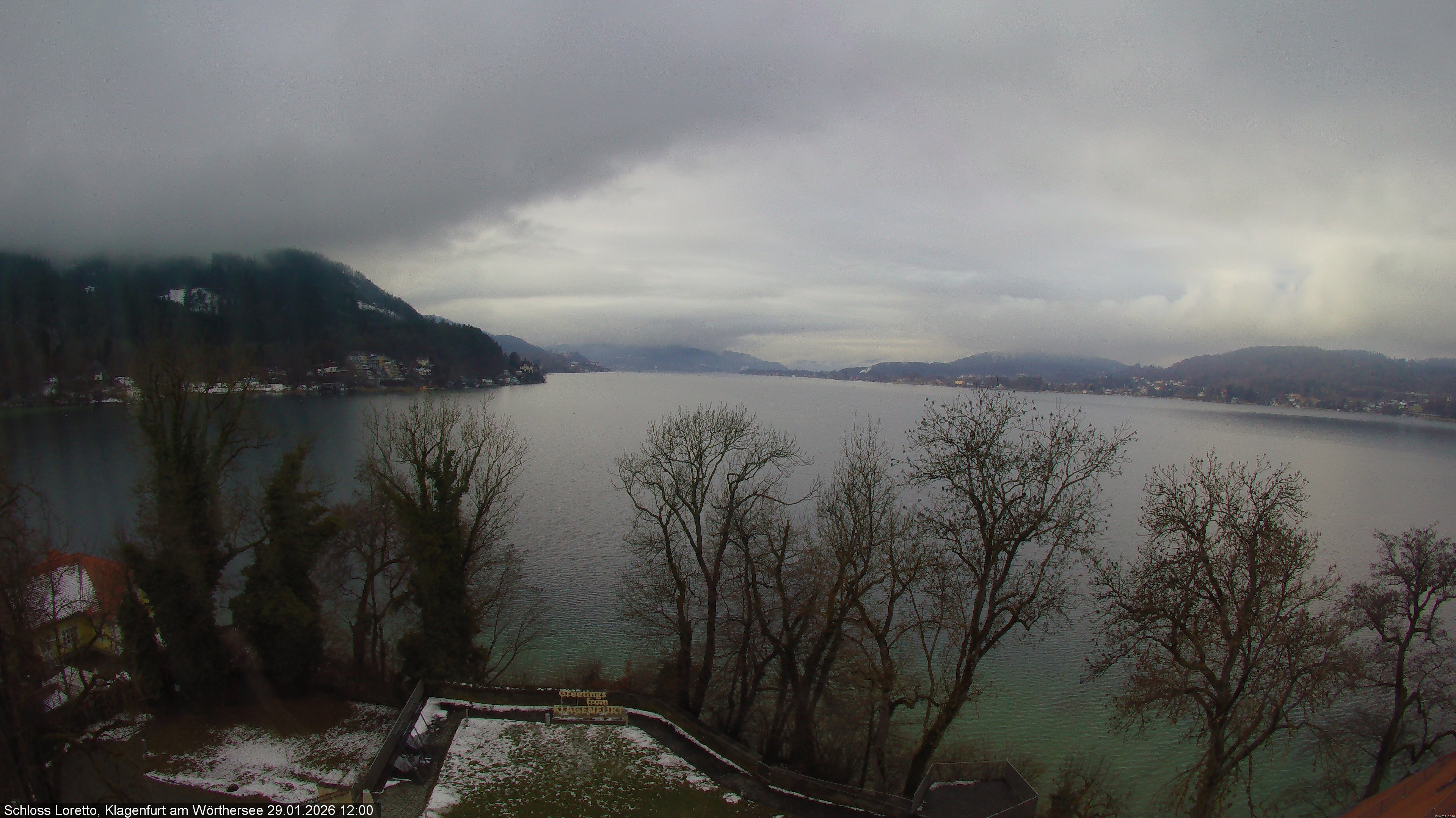Archiv Foto Webcam Schloss Loretto bei Klagenfurt
