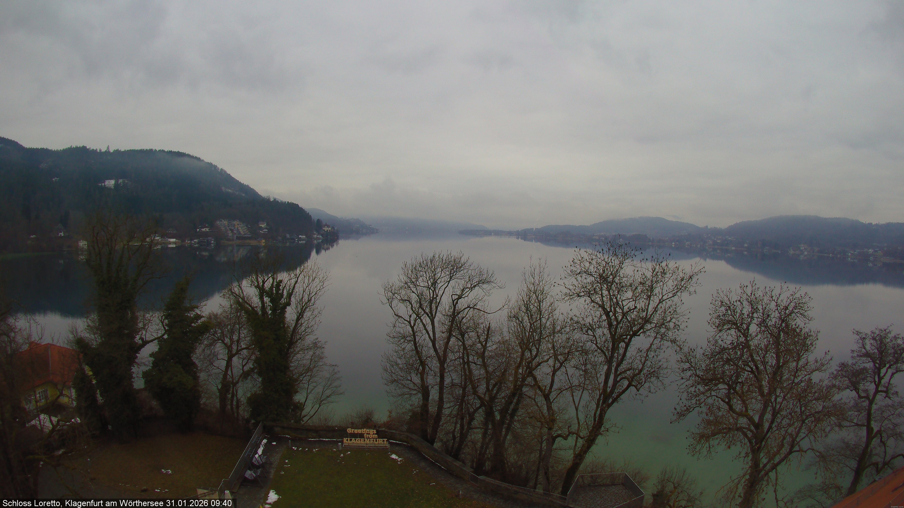 Archiv Foto Webcam Schloss Loretto bei Klagenfurt