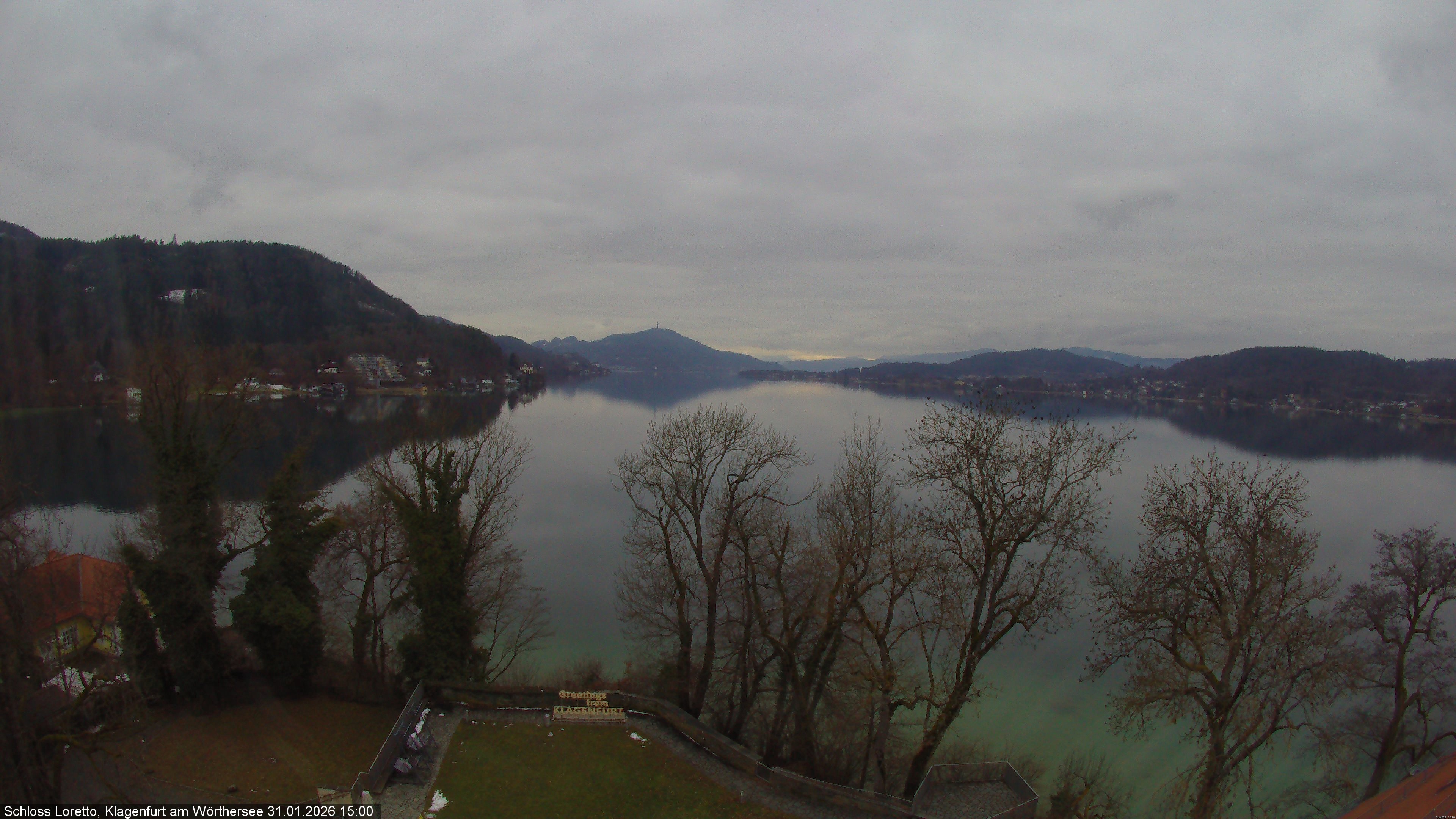 Archiv Foto Webcam Schloss Loretto bei Klagenfurt