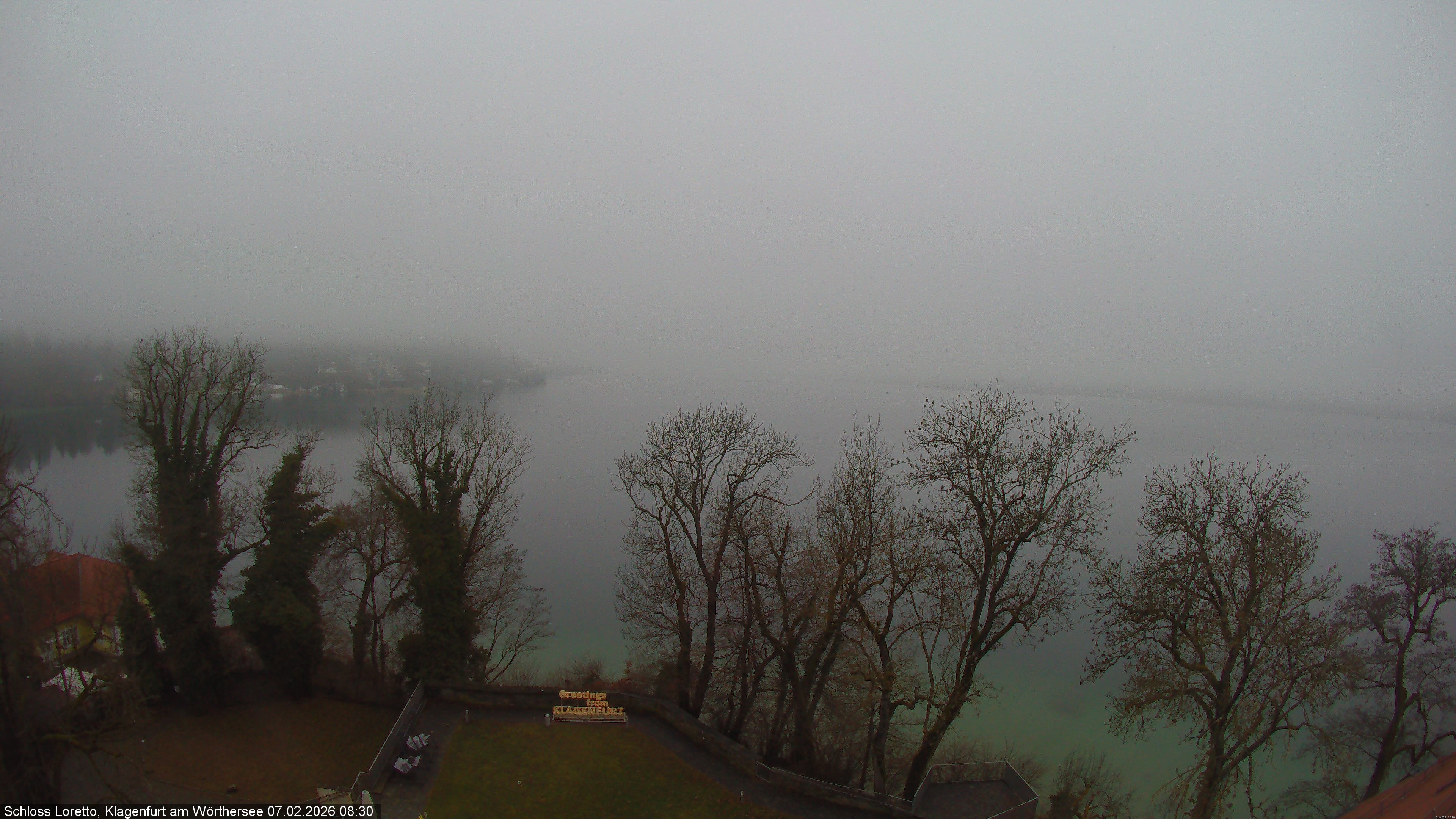 Archiv Foto Webcam Schloss Loretto bei Klagenfurt