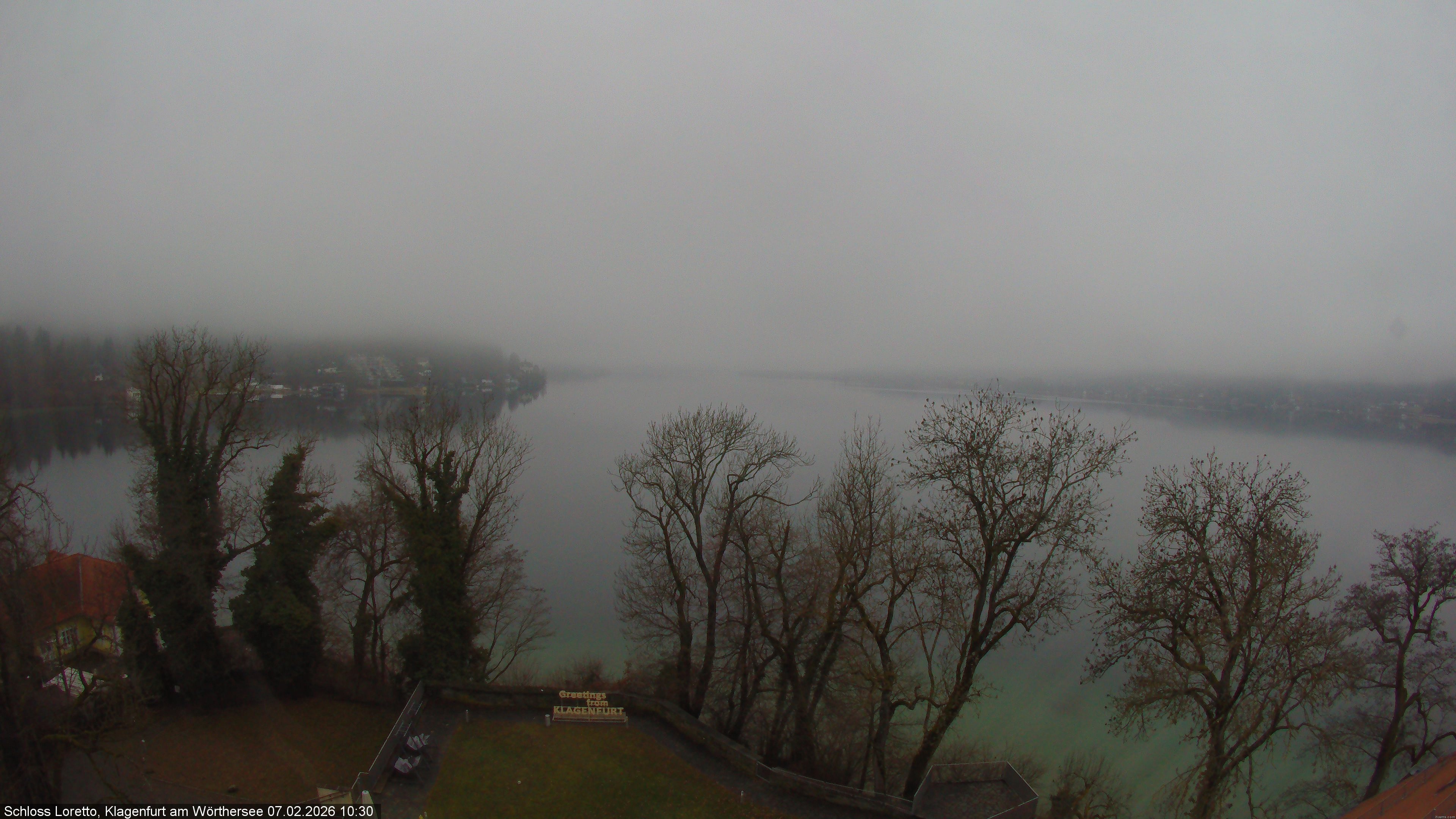 Archiv Foto Webcam Schloss Loretto bei Klagenfurt