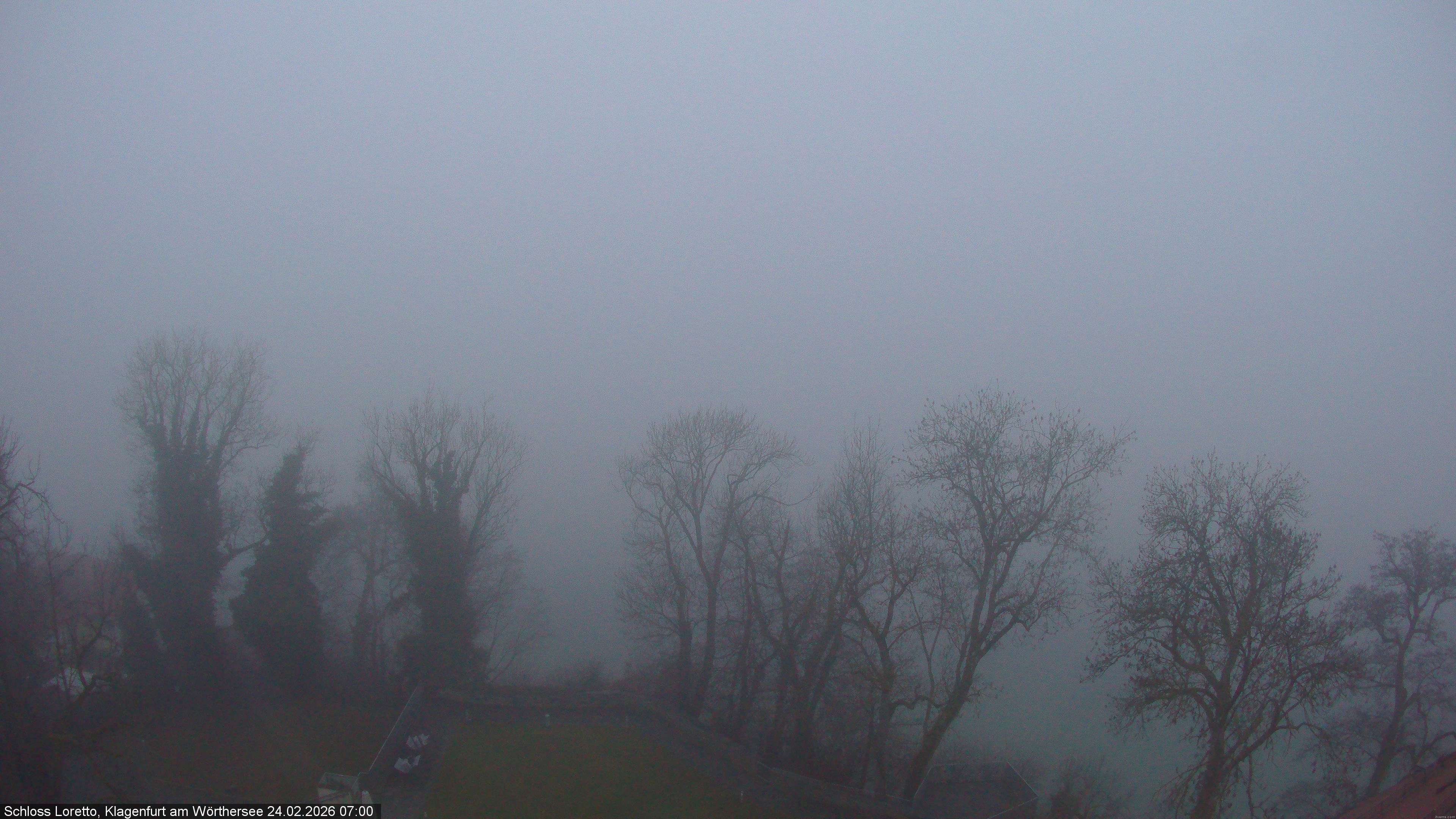 Archiv Foto Webcam Schloss Loretto bei Klagenfurt