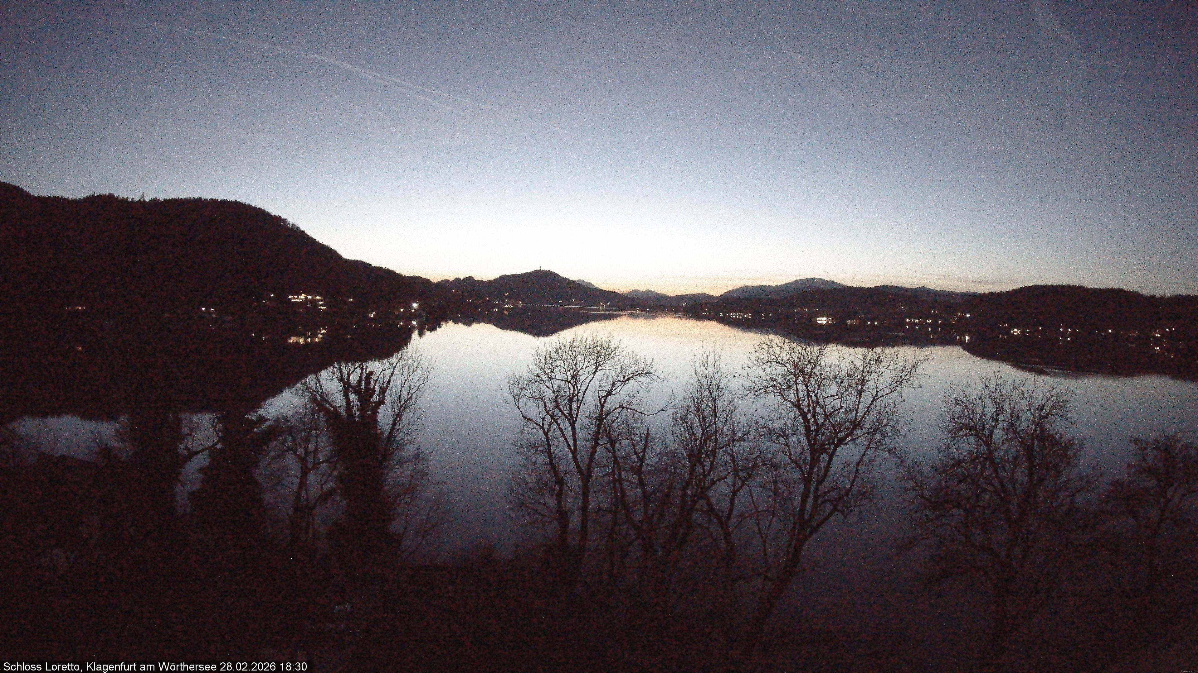 Archiv Foto Webcam Schloss Loretto bei Klagenfurt
