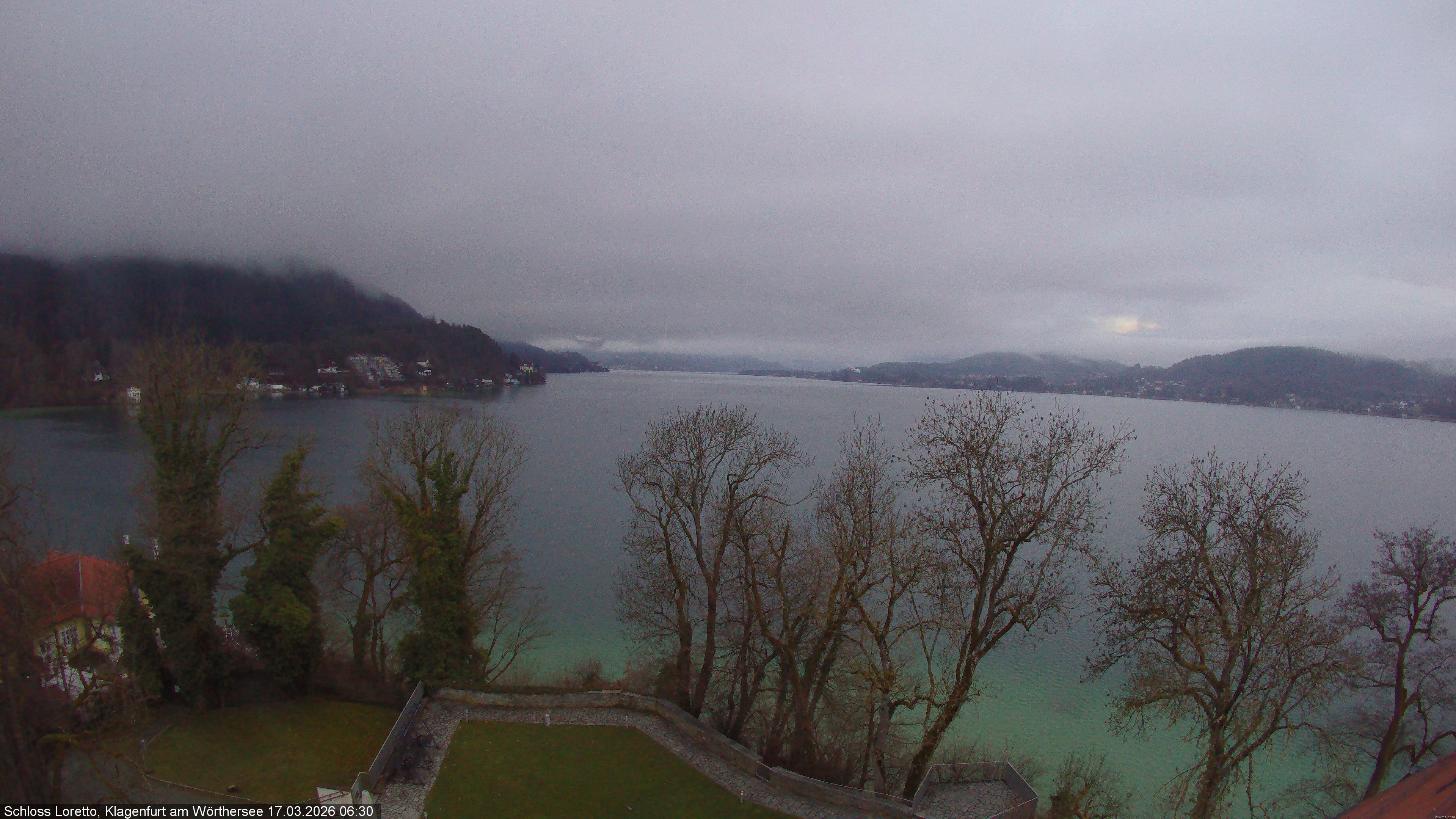 Archiv Foto Webcam Schloss Loretto bei Klagenfurt