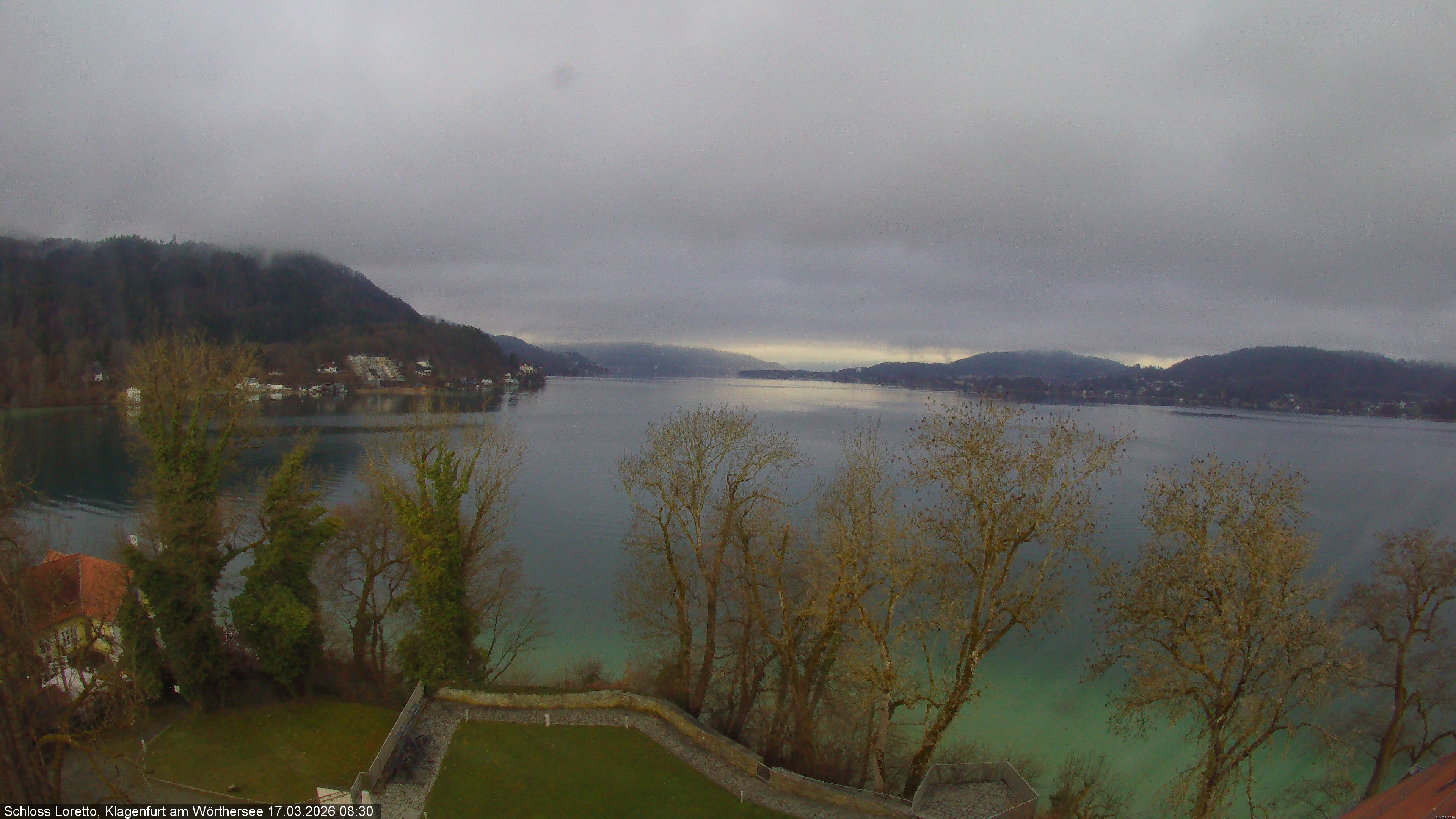 Archiv Foto Webcam Schloss Loretto bei Klagenfurt