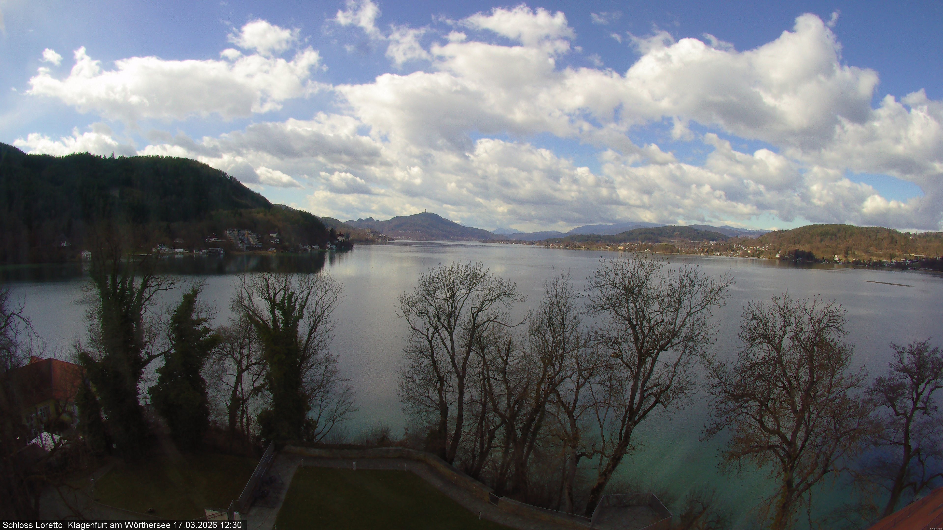 Archiv Foto Webcam Schloss Loretto bei Klagenfurt