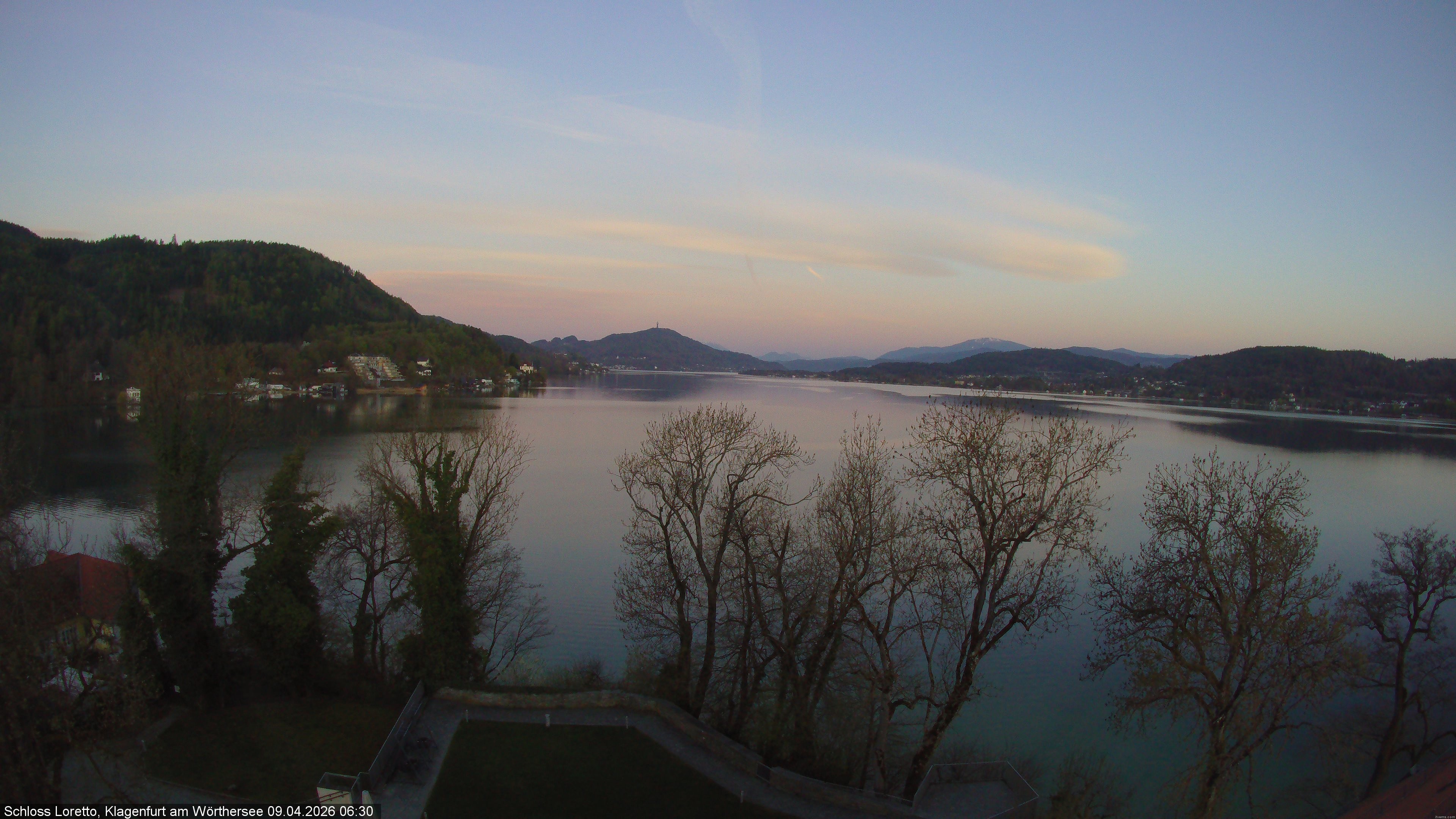 Archiv Foto Webcam Schloss Loretto bei Klagenfurt