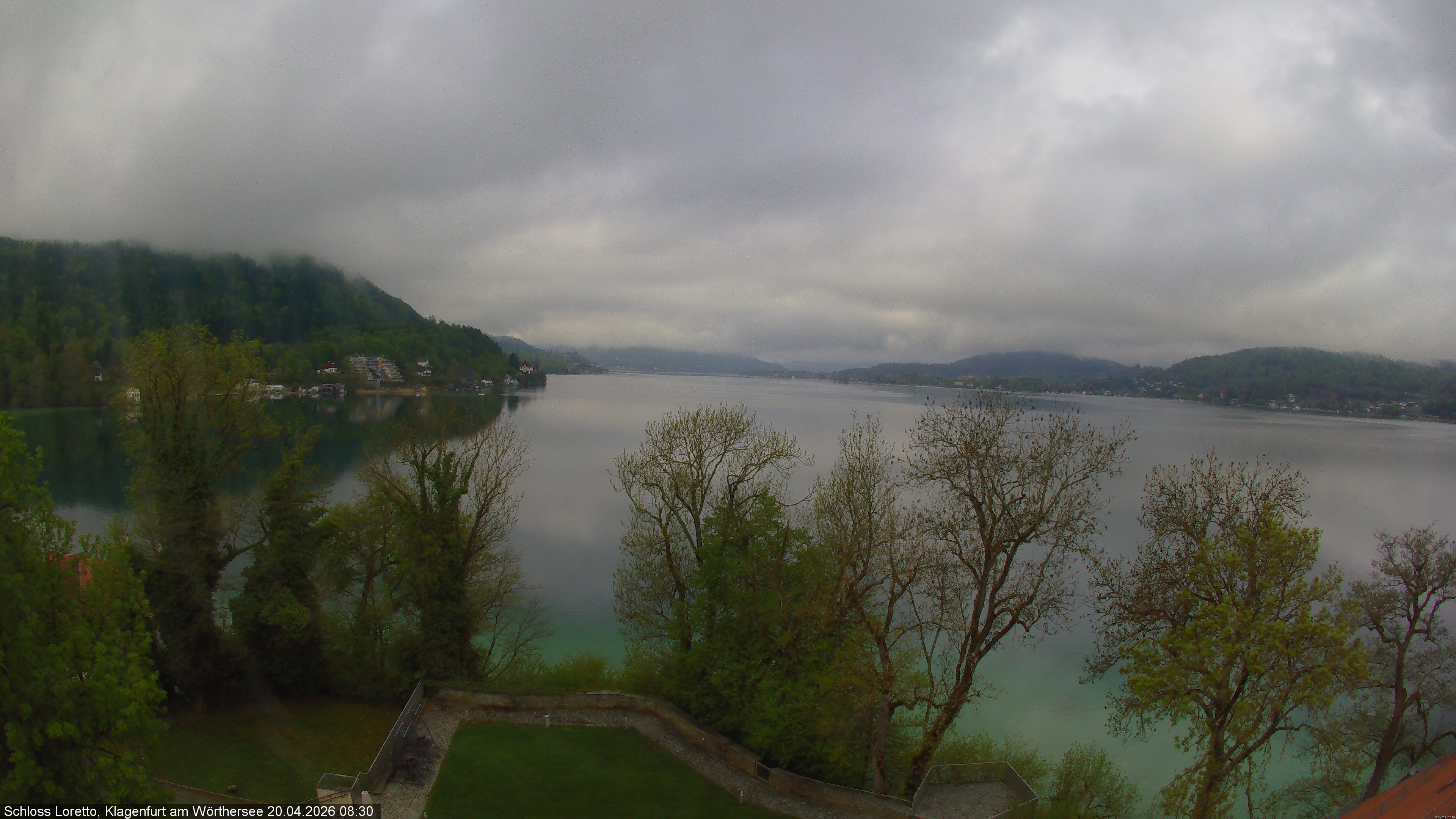 Archiv Foto Webcam Schloss Loretto bei Klagenfurt