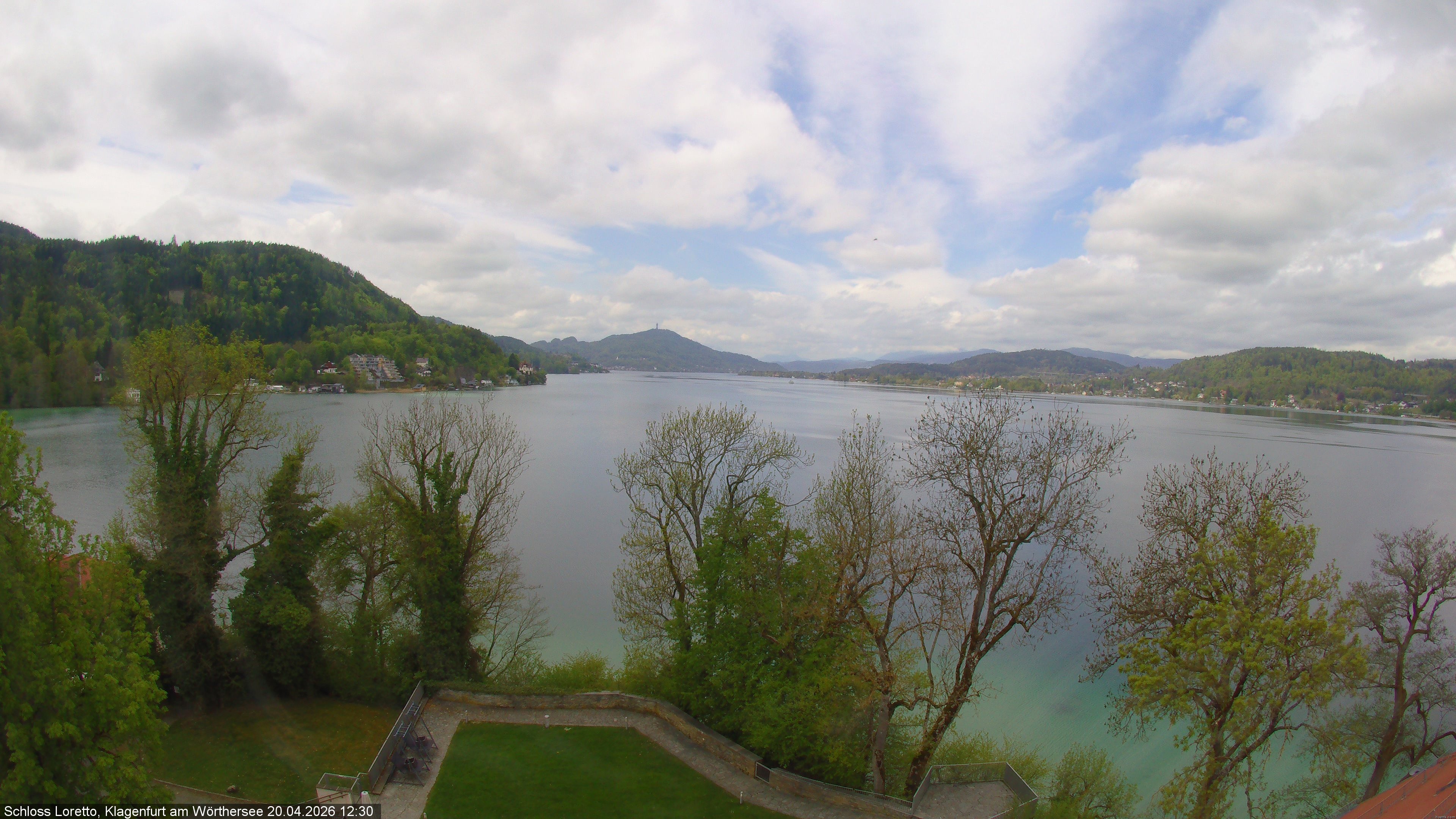 Archiv Foto Webcam Schloss Loretto bei Klagenfurt