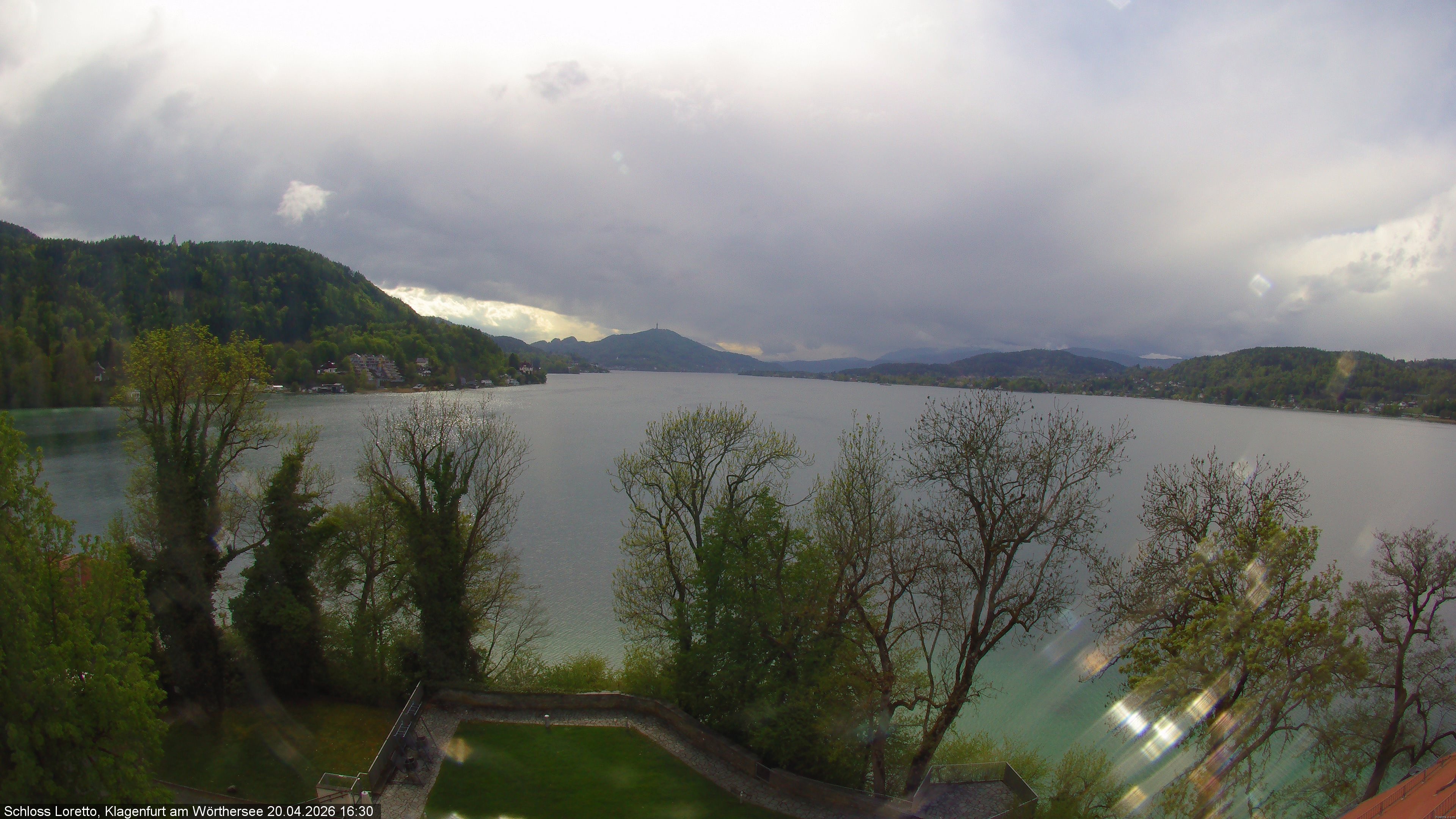 Archiv Foto Webcam Schloss Loretto bei Klagenfurt