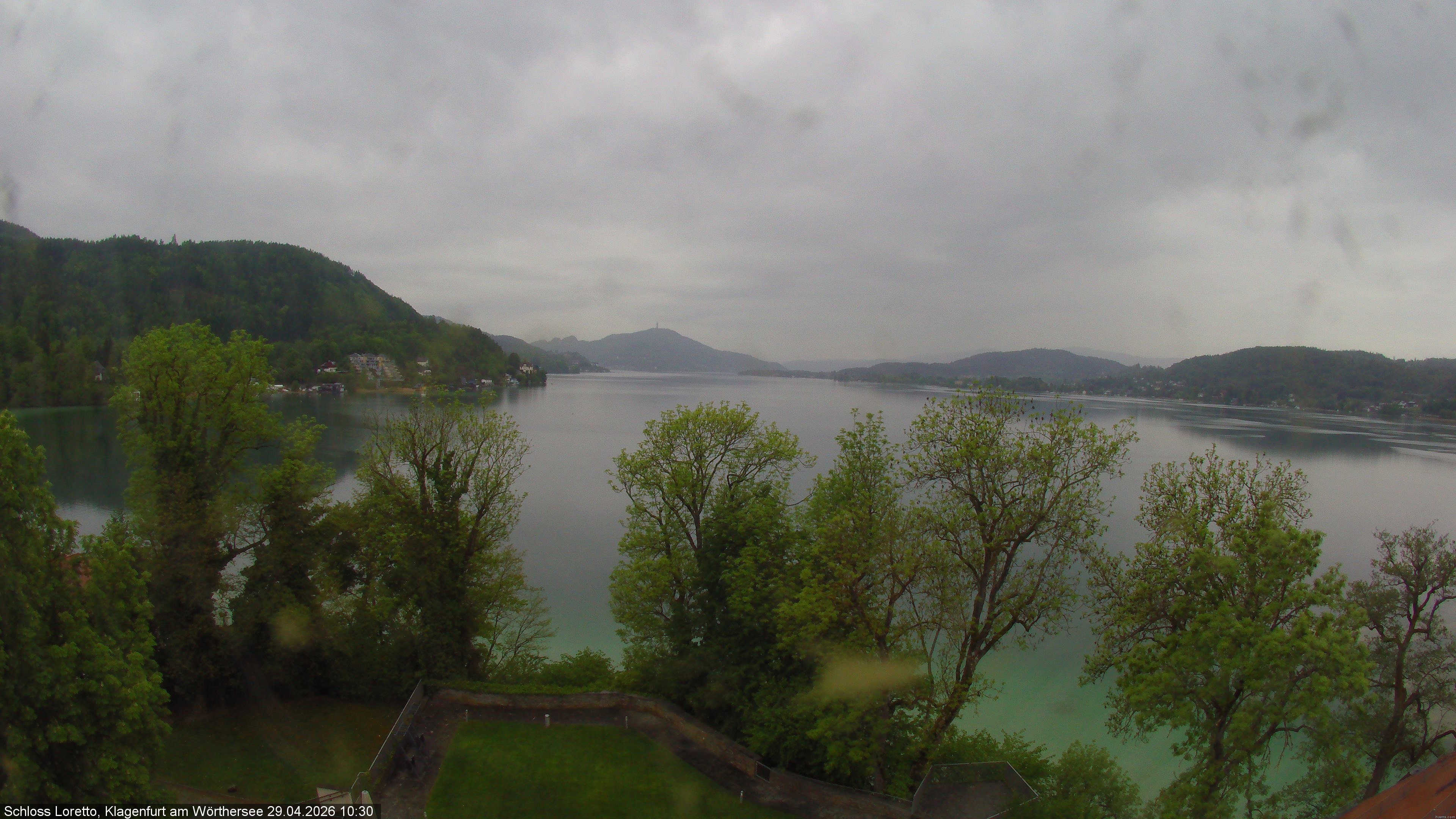 Archiv Foto Webcam Schloss Loretto bei Klagenfurt