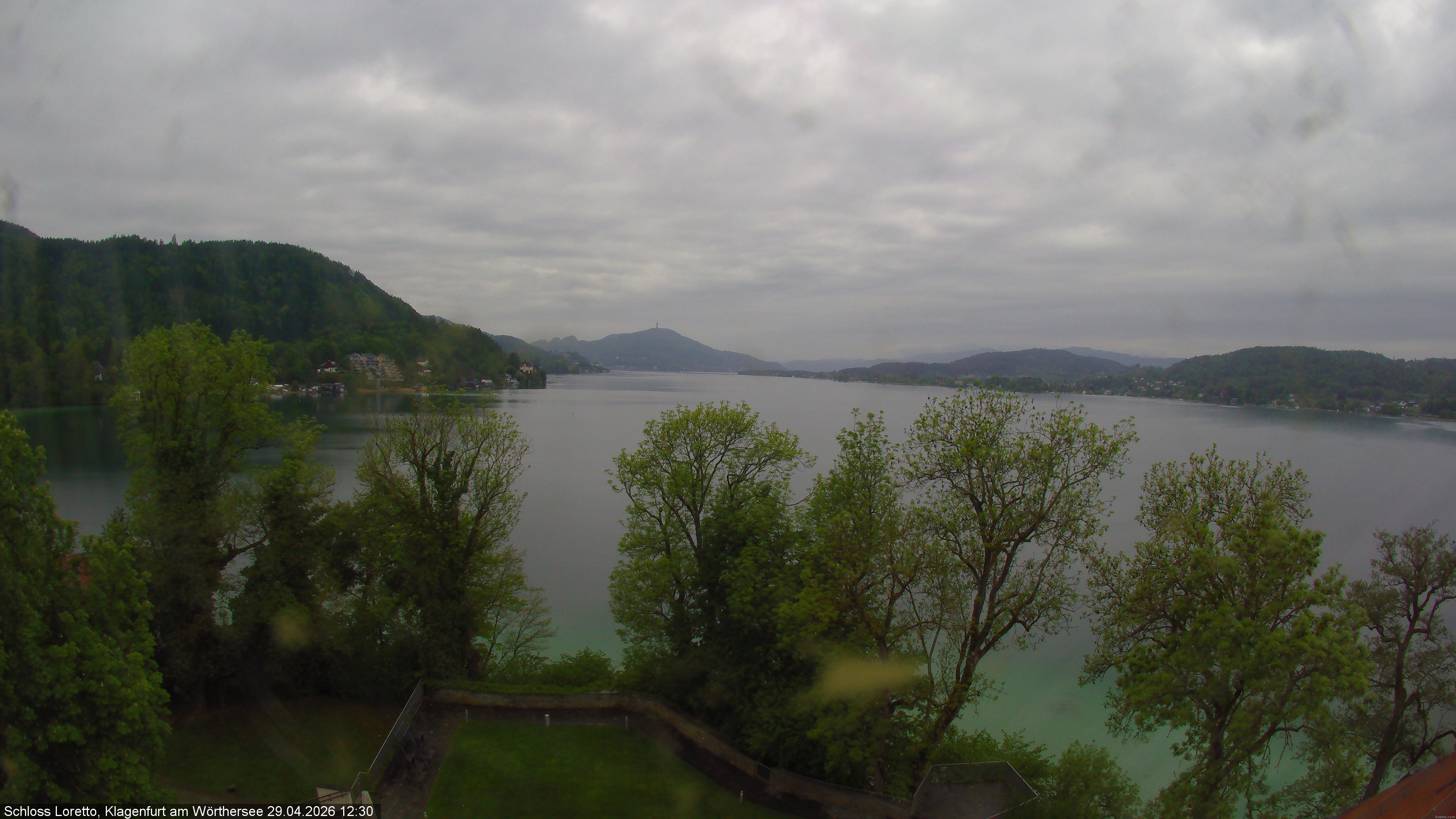 Archiv Foto Webcam Schloss Loretto bei Klagenfurt