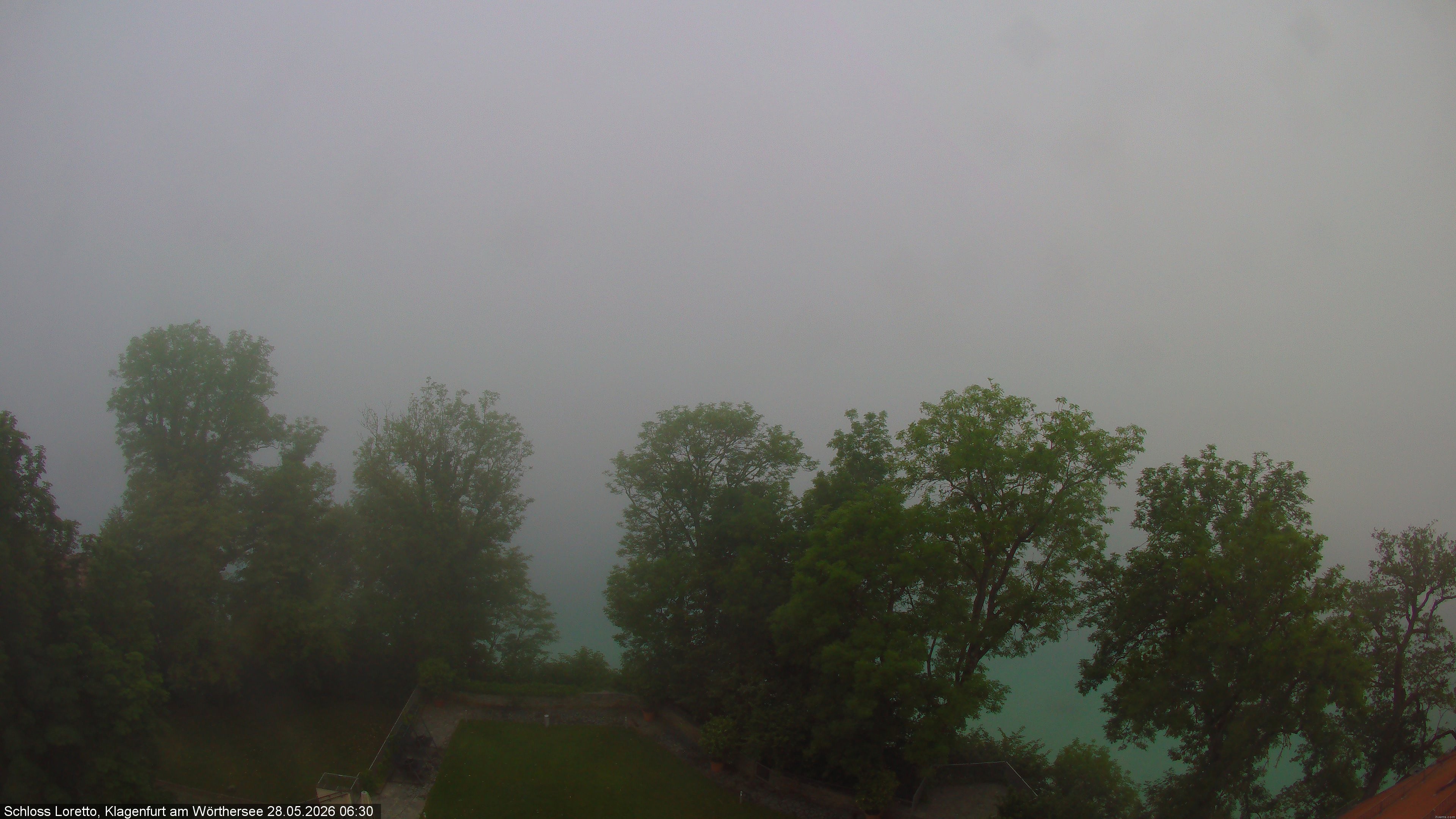 Archiv Foto Webcam Schloss Loretto bei Klagenfurt
