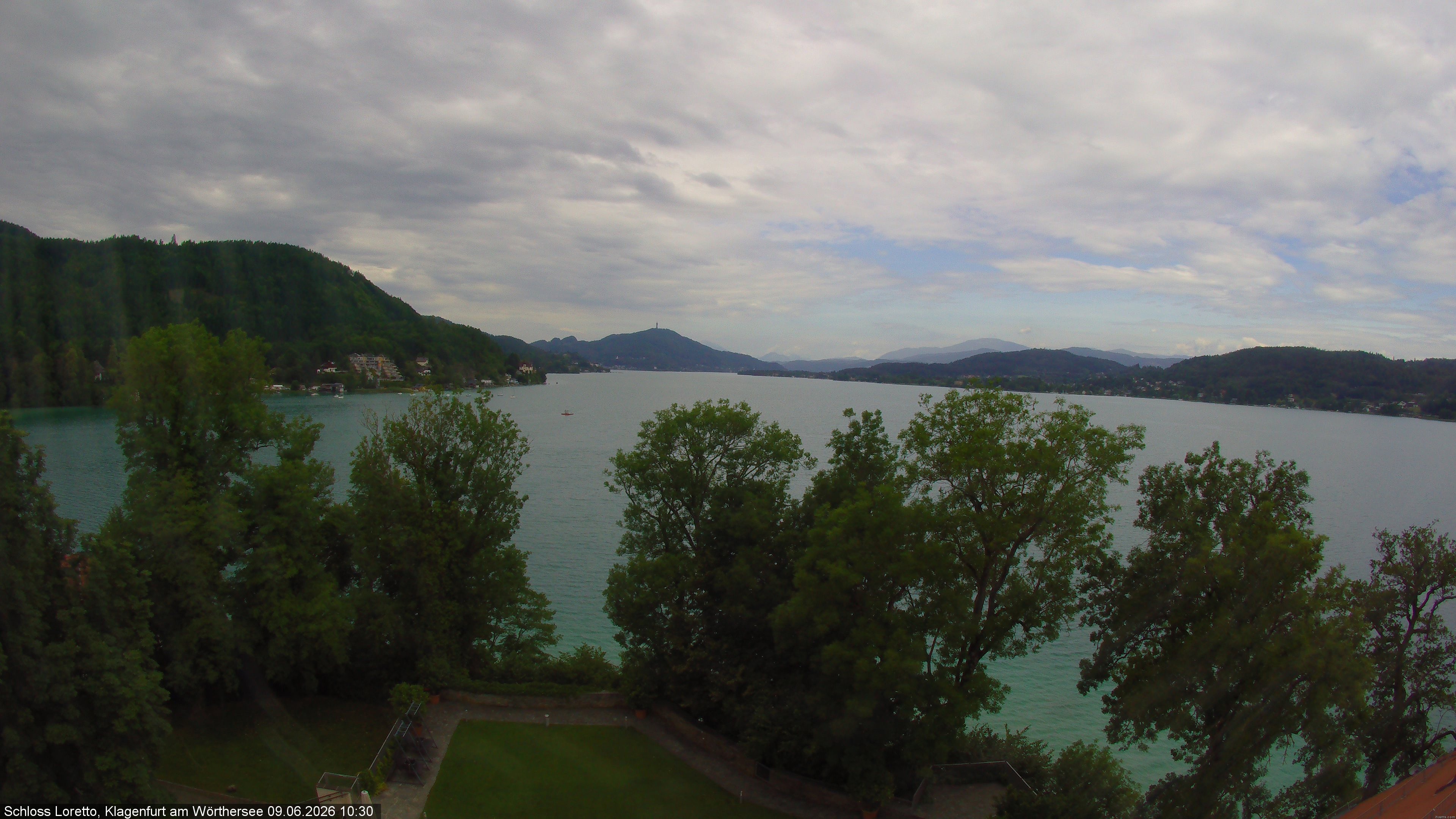 Archiv Foto Webcam Schloss Loretto bei Klagenfurt