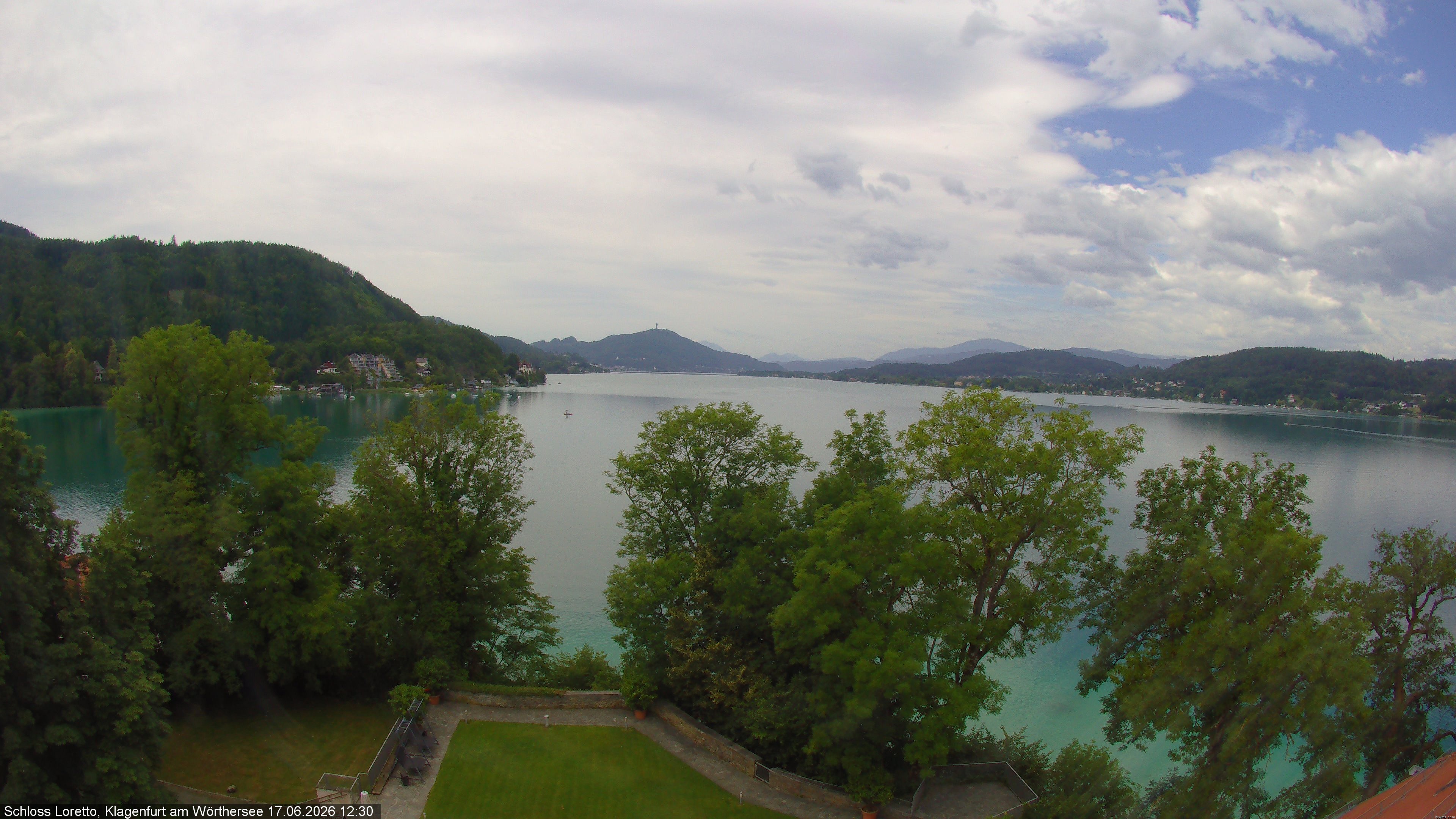 Archiv Foto Webcam Schloss Loretto bei Klagenfurt