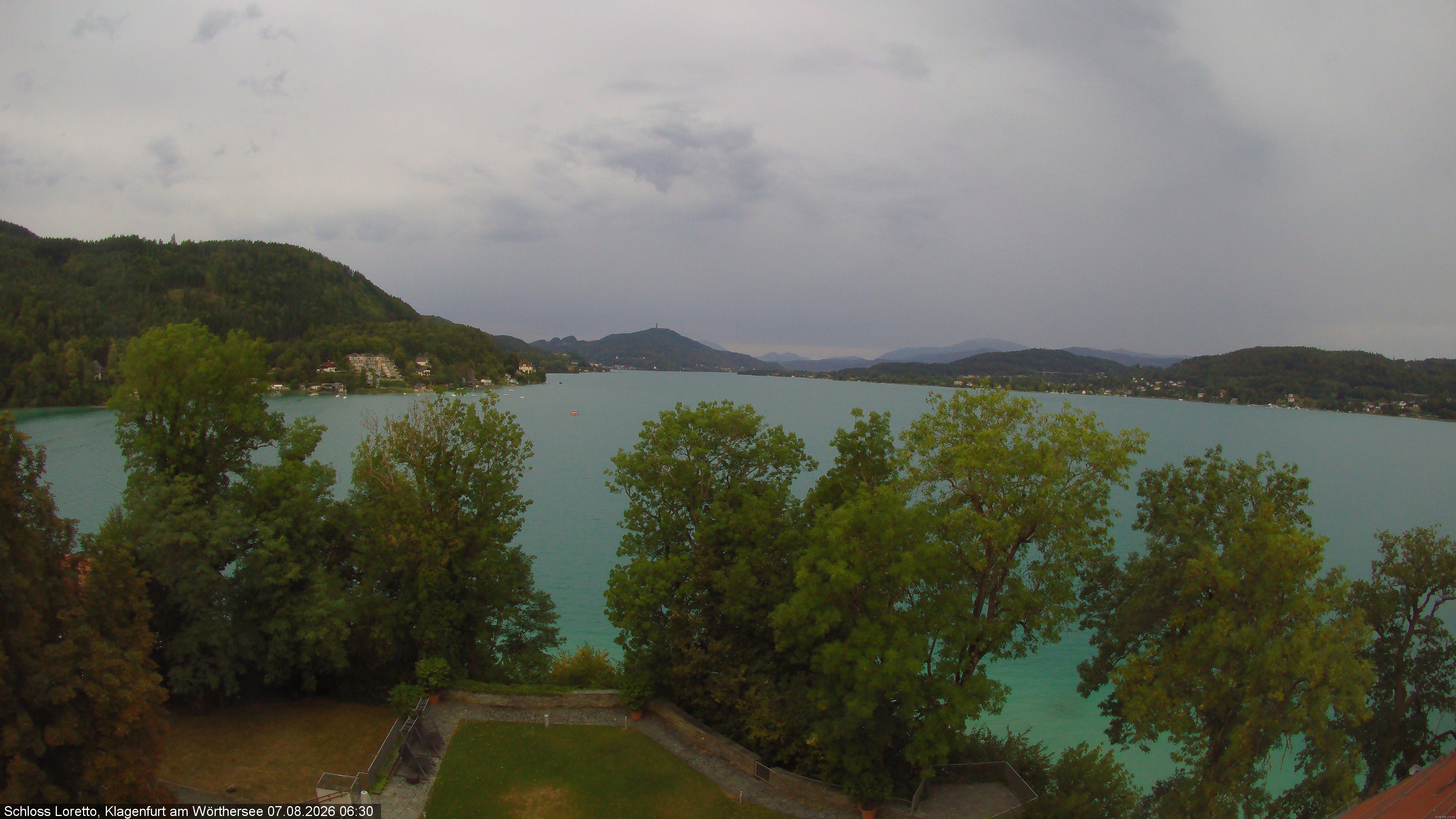 Archiv Foto Webcam Schloss Loretto bei Klagenfurt