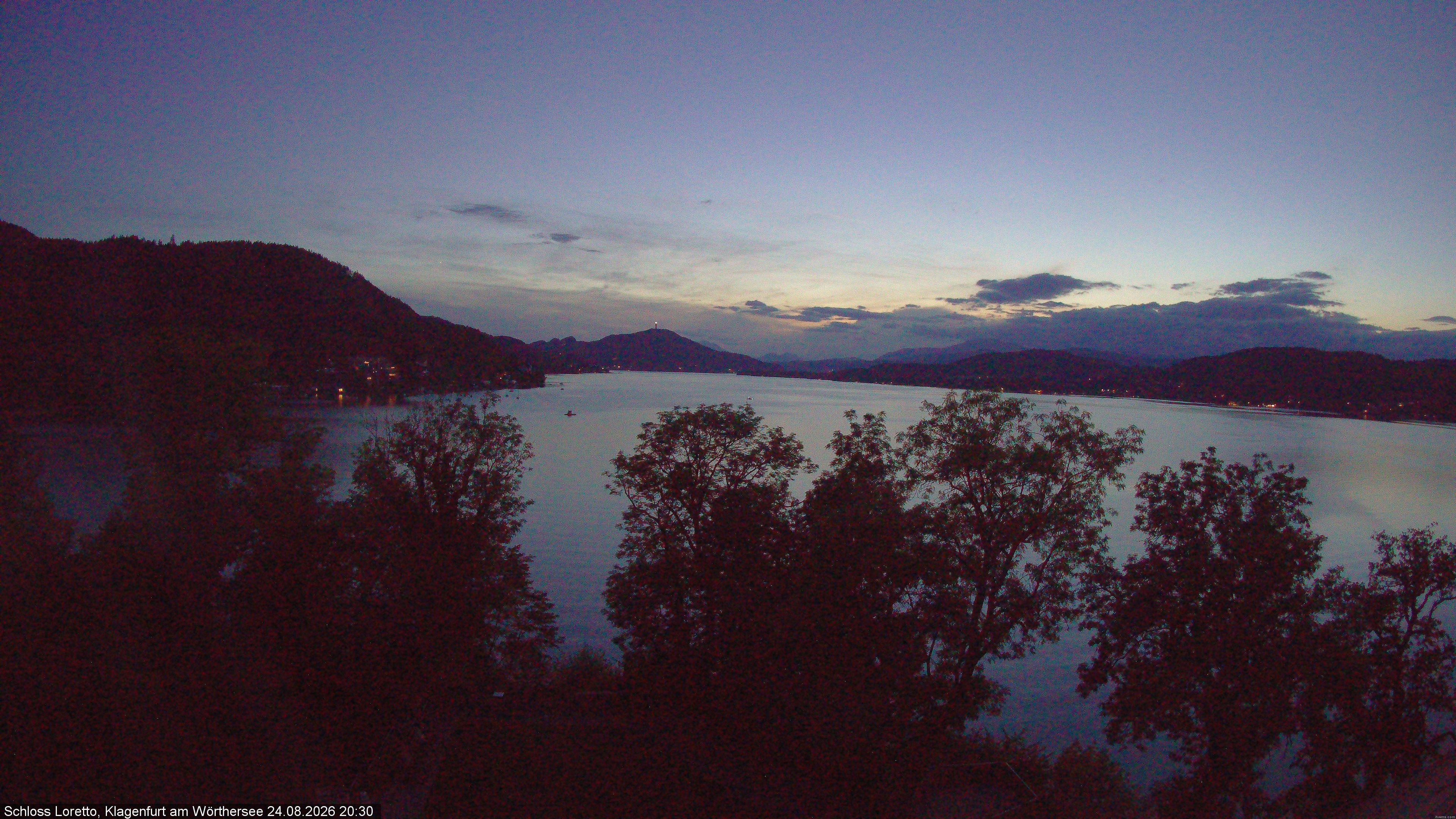 Archiv Foto Webcam Schloss Loretto bei Klagenfurt
