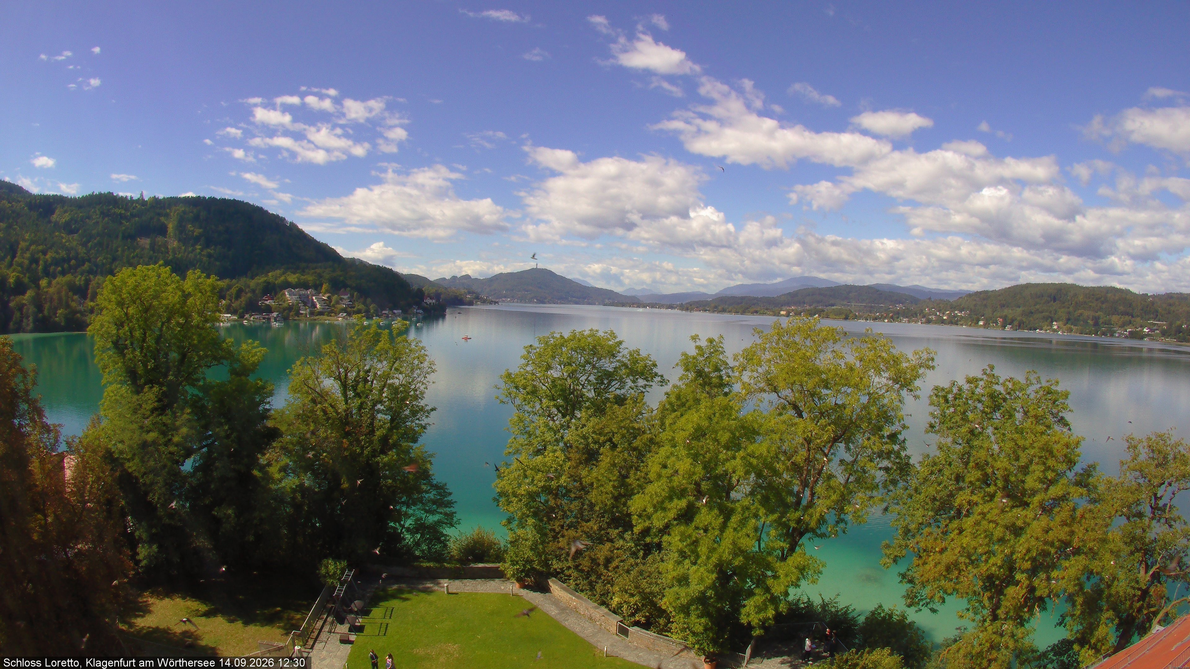 Archiv Foto Webcam Schloss Loretto bei Klagenfurt