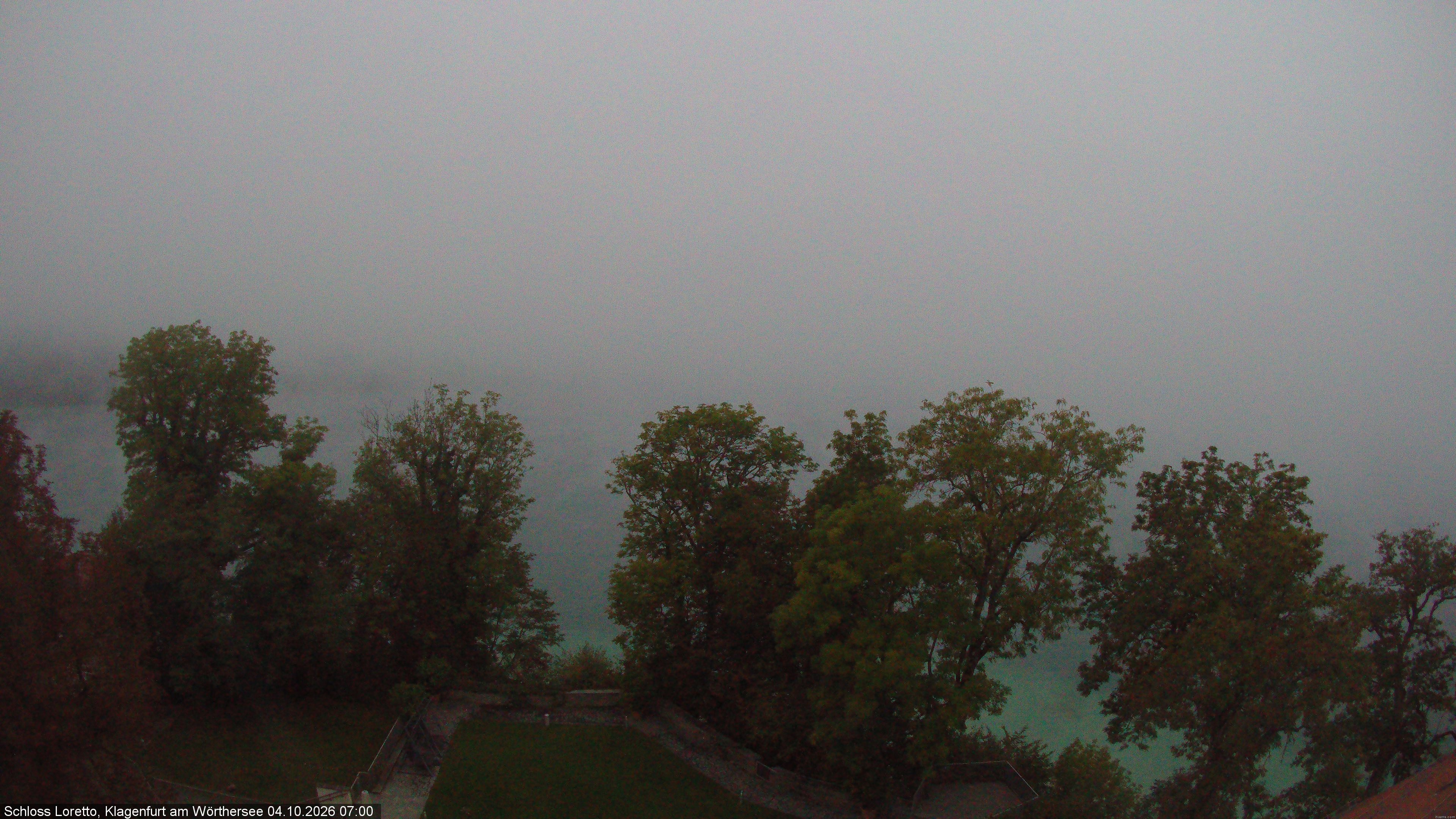 Archiv Foto Webcam Schloss Loretto bei Klagenfurt