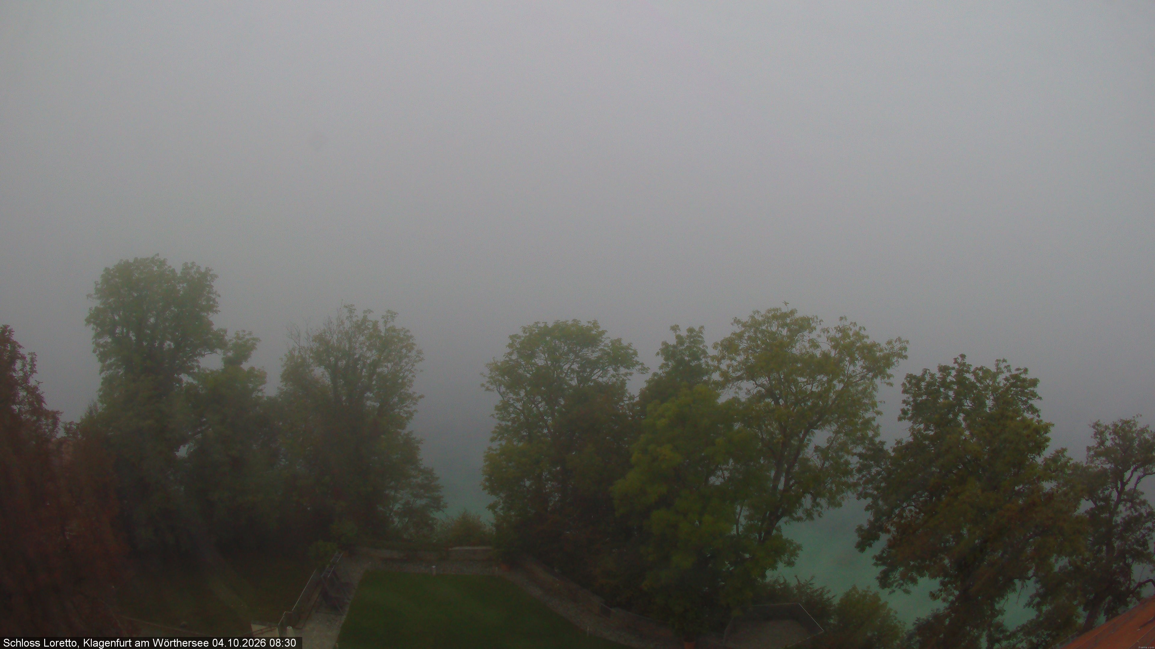 Archiv Foto Webcam Schloss Loretto bei Klagenfurt