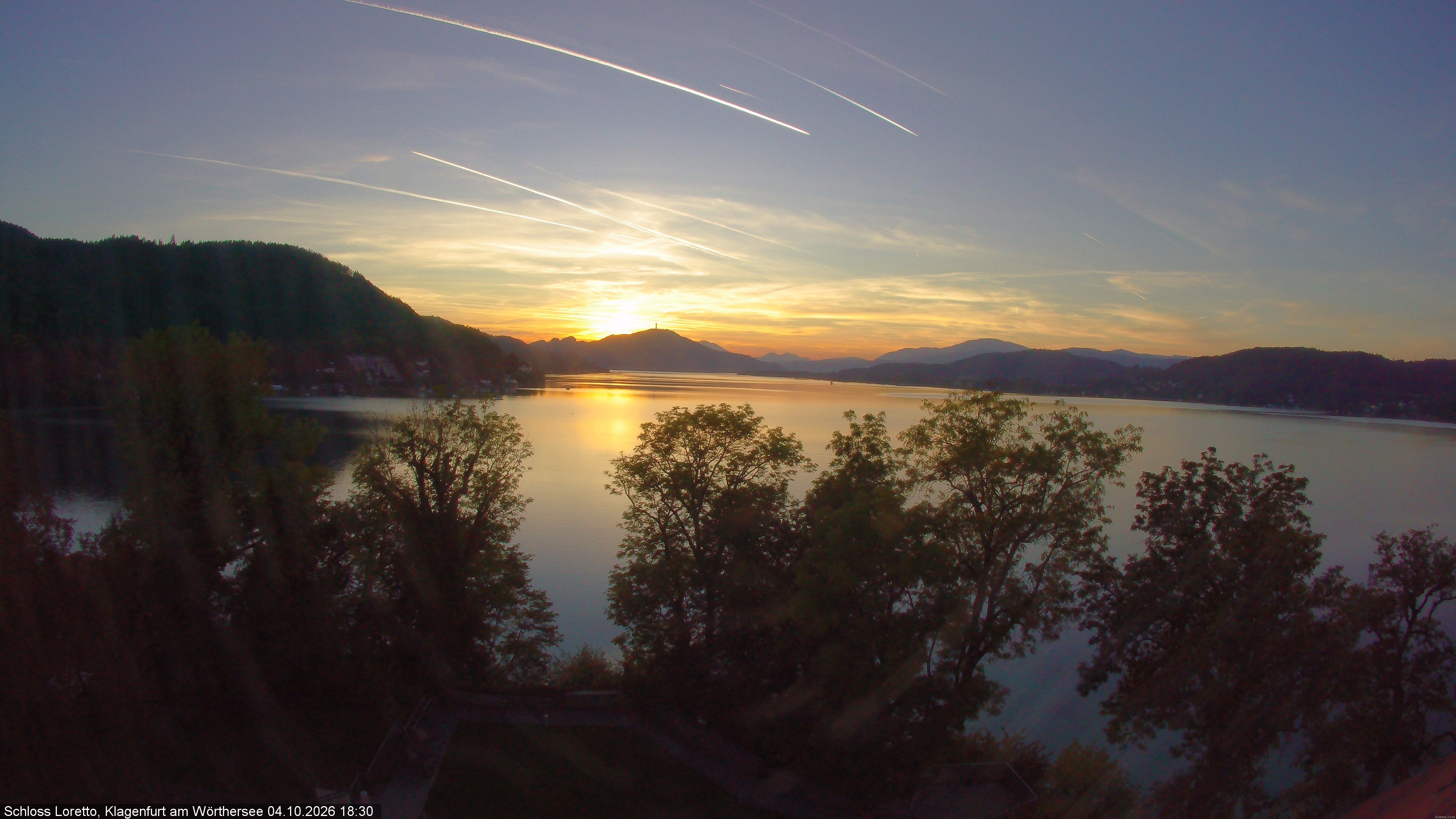 Archiv Foto Webcam Schloss Loretto bei Klagenfurt