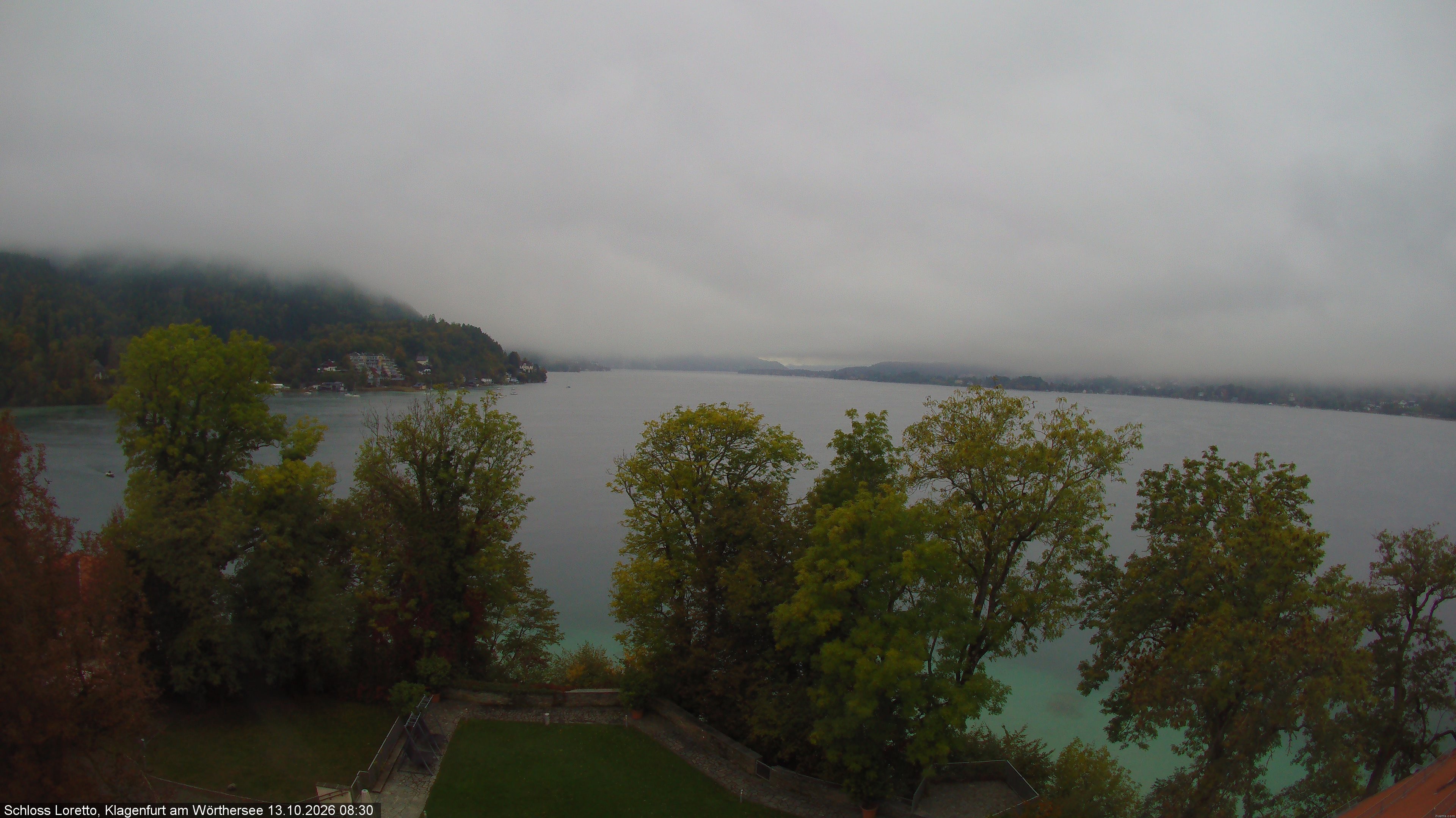 Archiv Foto Webcam Schloss Loretto bei Klagenfurt