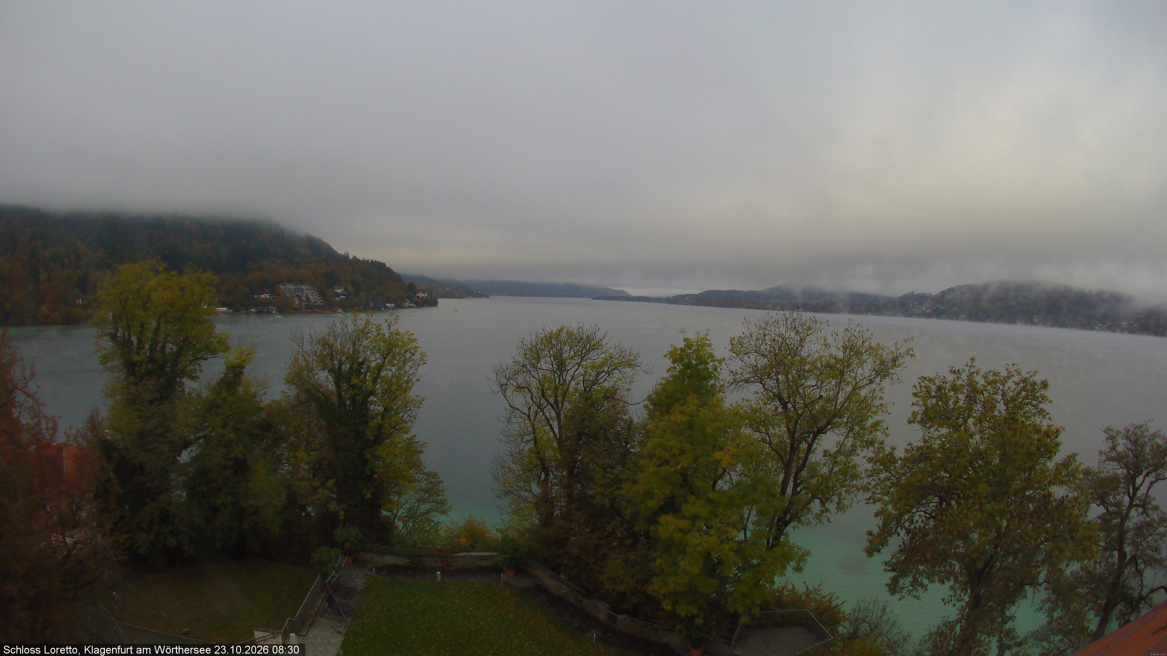 Archiv Foto Webcam Schloss Loretto bei Klagenfurt