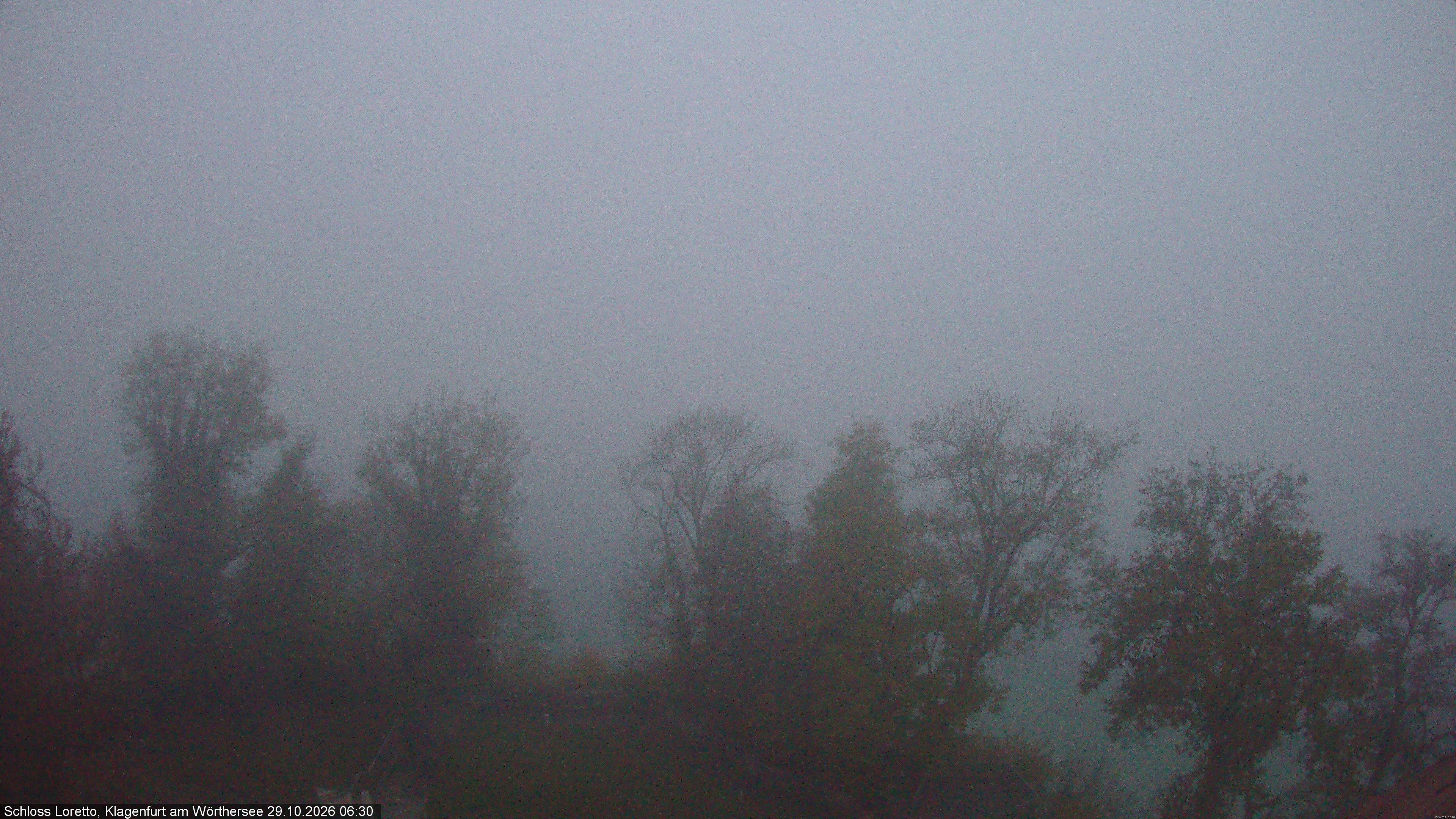 Archiv Foto Webcam Schloss Loretto bei Klagenfurt