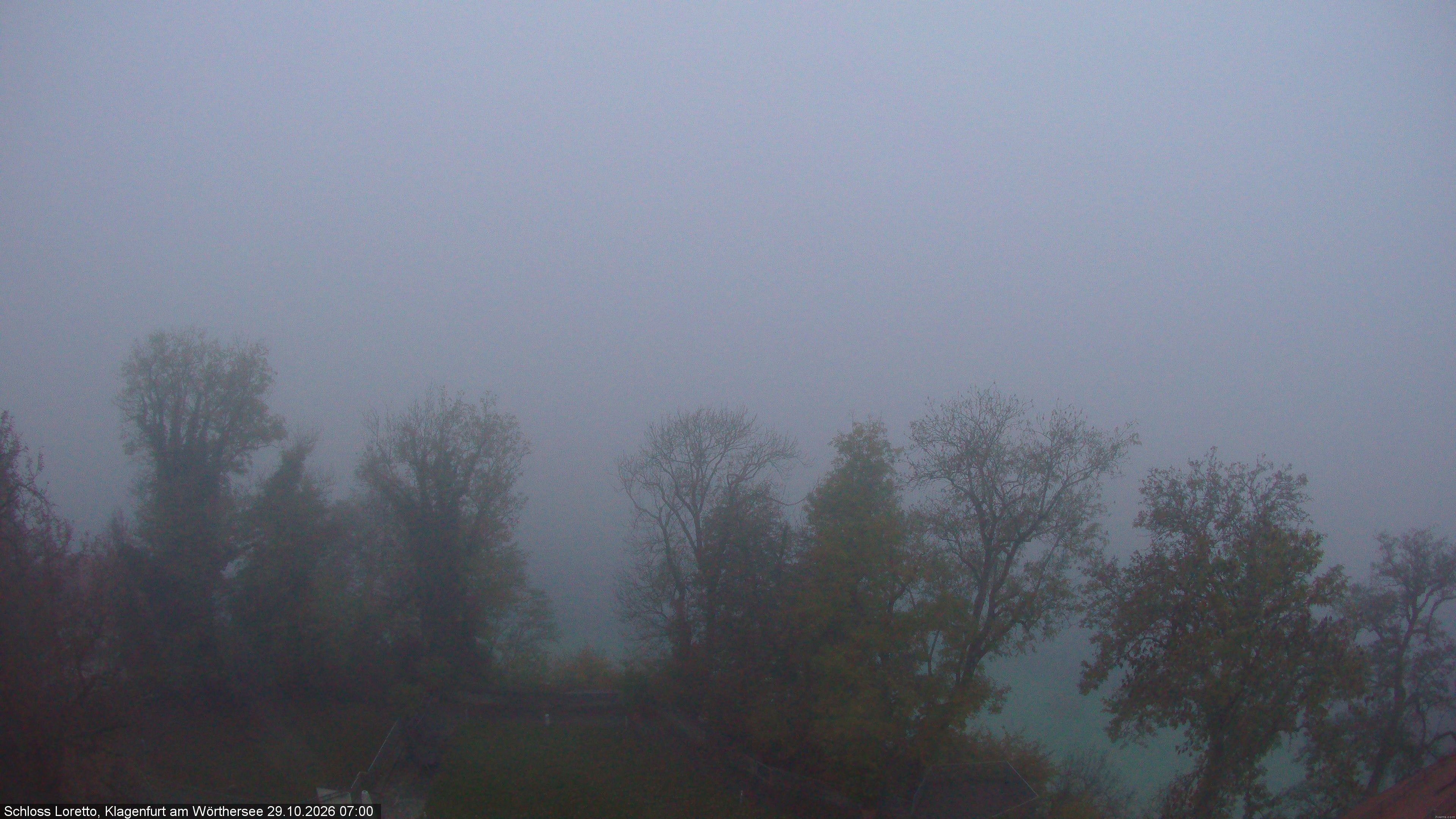 Archiv Foto Webcam Schloss Loretto bei Klagenfurt