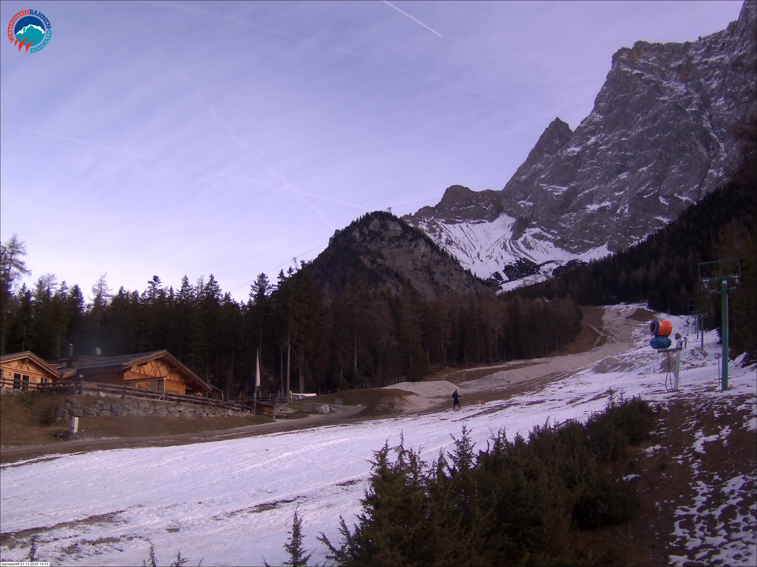 Archiv Foto Webcam Gamskarlift im Skigebiet Ehrwald