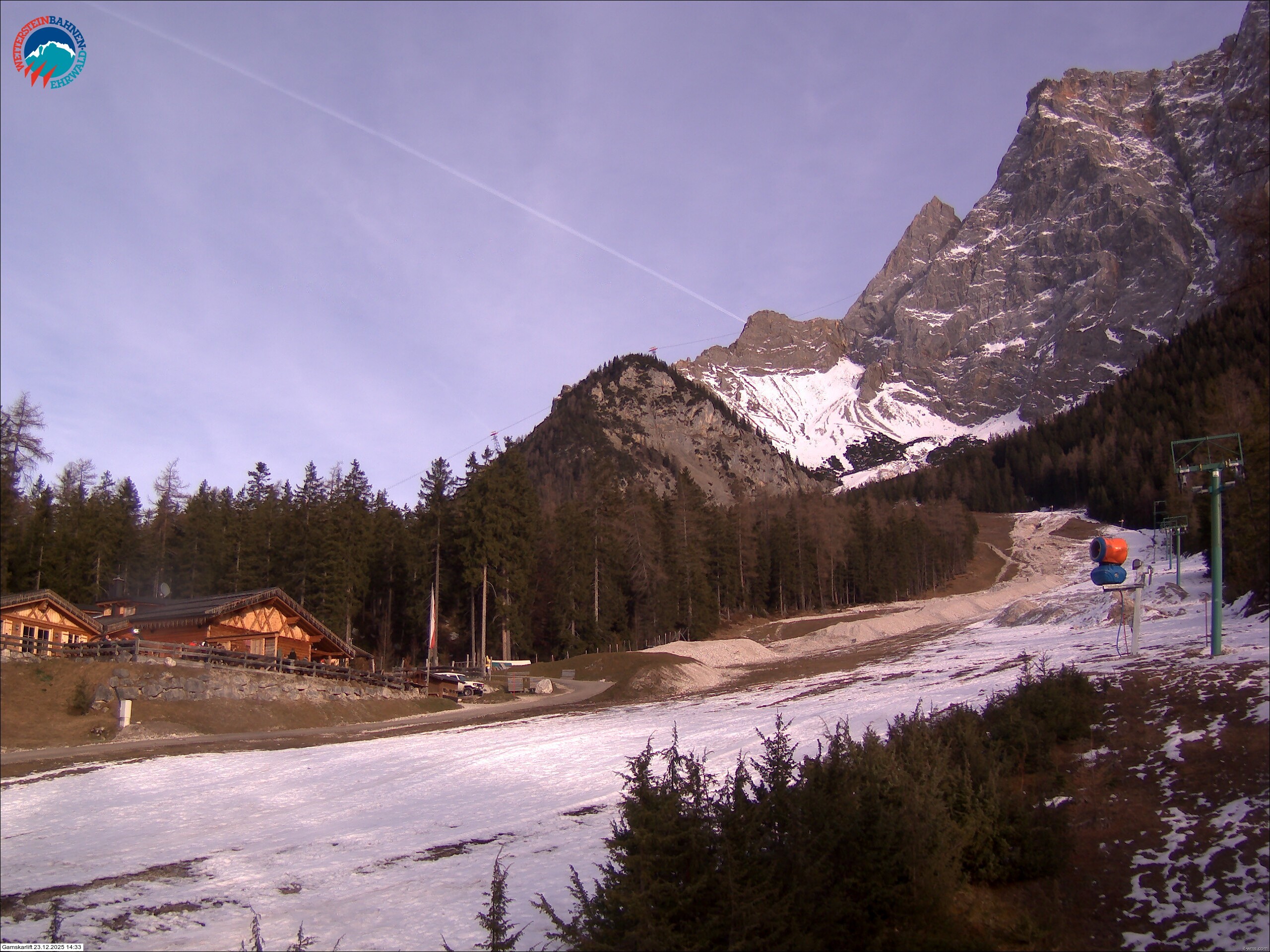 Archiv Foto Webcam Gamskarlift im Skigebiet Ehrwald