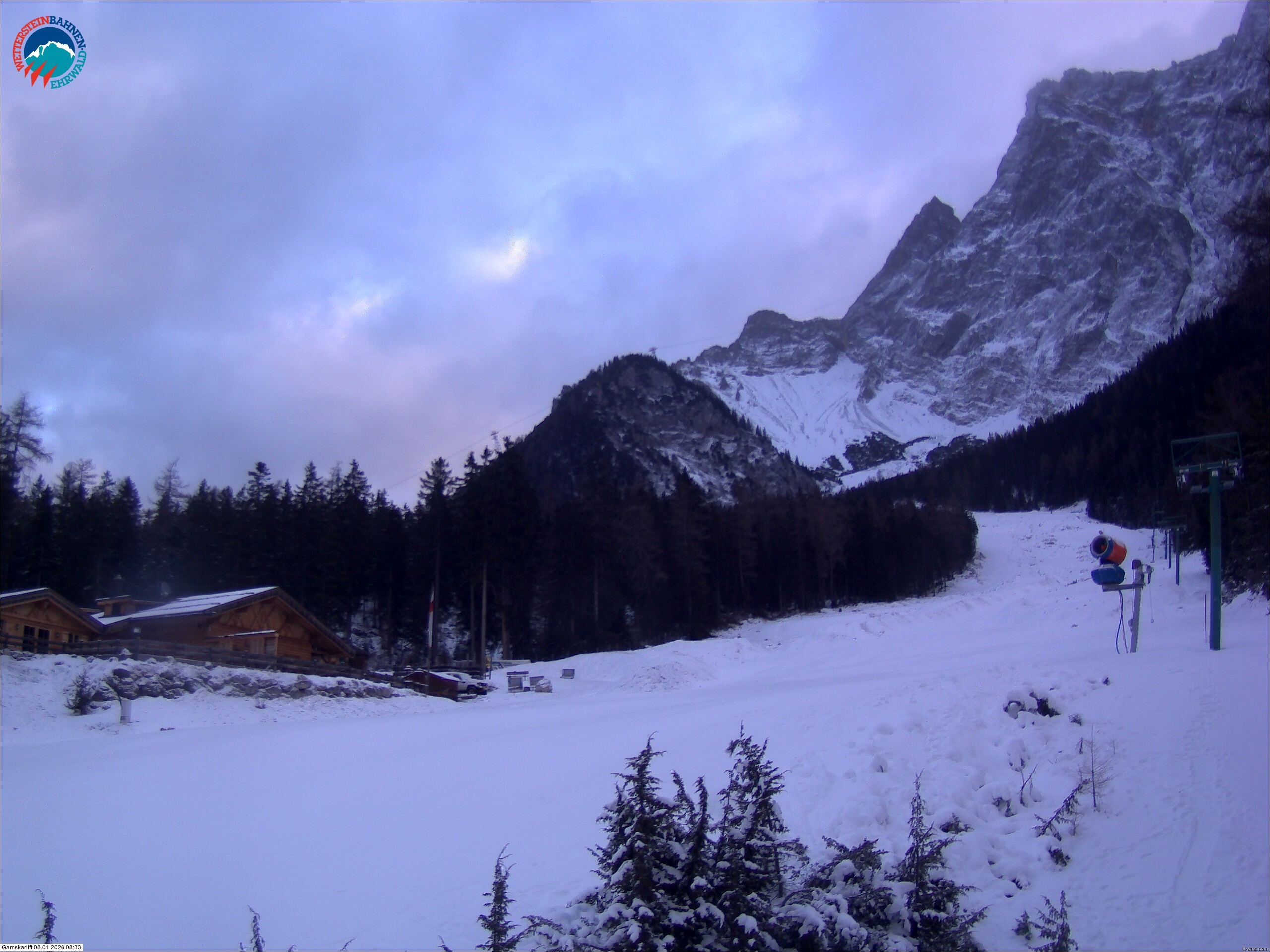 Archiv Foto Webcam Gamskarlift im Skigebiet Ehrwald