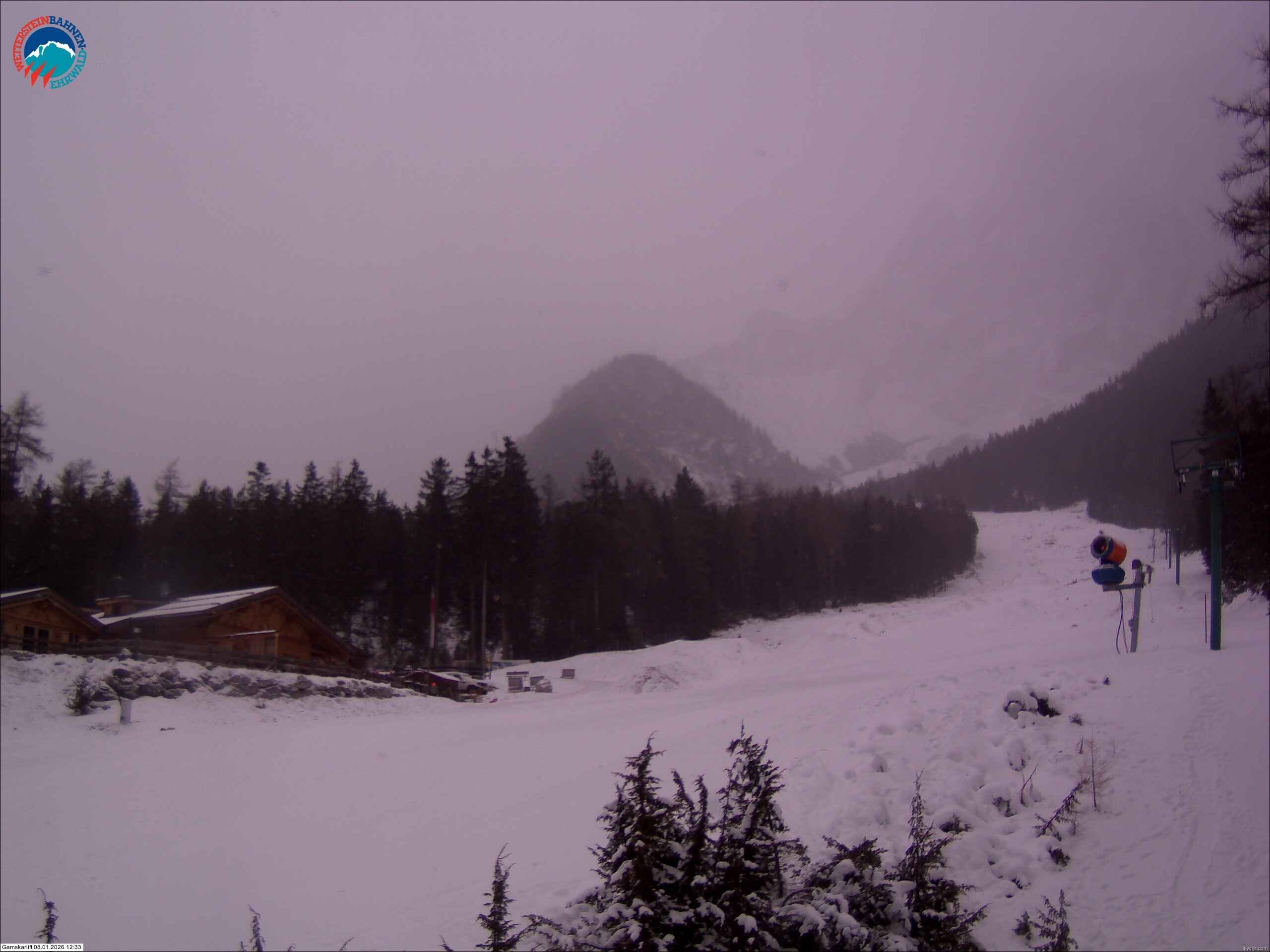 Archiv Foto Webcam Gamskarlift im Skigebiet Ehrwald