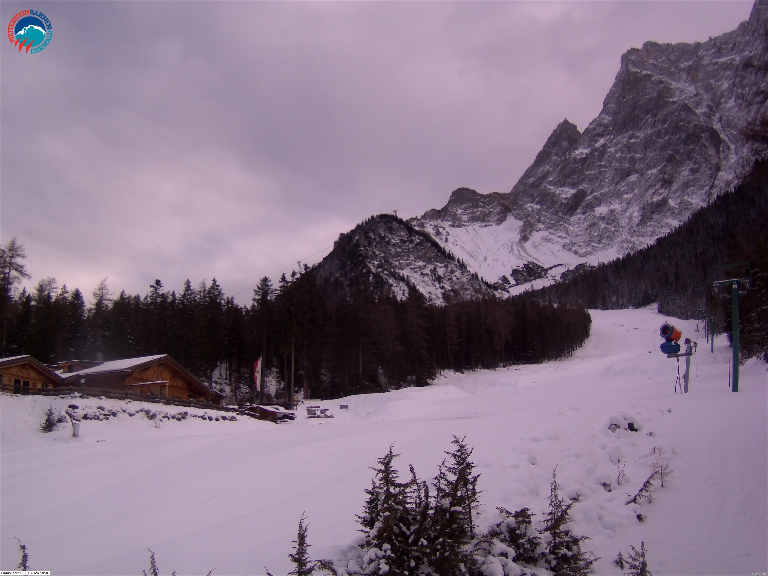 Archiv Foto Webcam Gamskarlift im Skigebiet Ehrwald