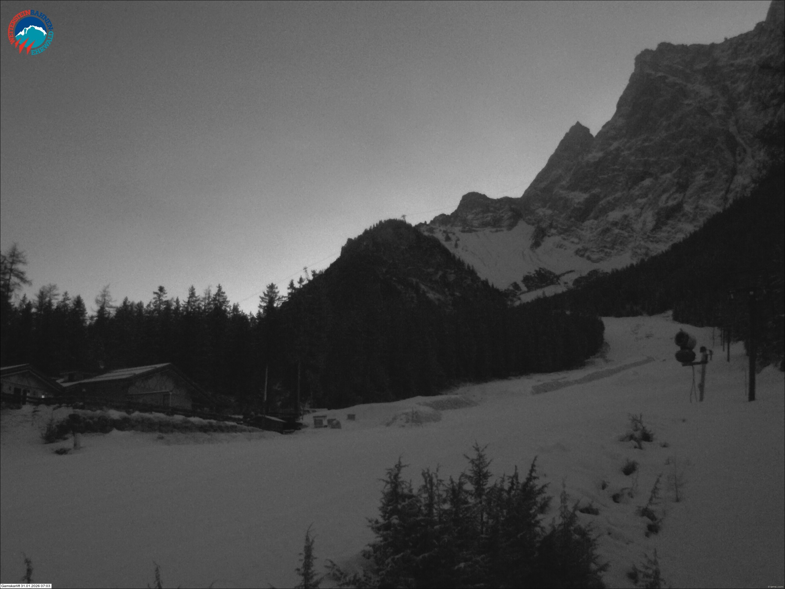 Archiv Foto Webcam Gamskarlift im Skigebiet Ehrwald