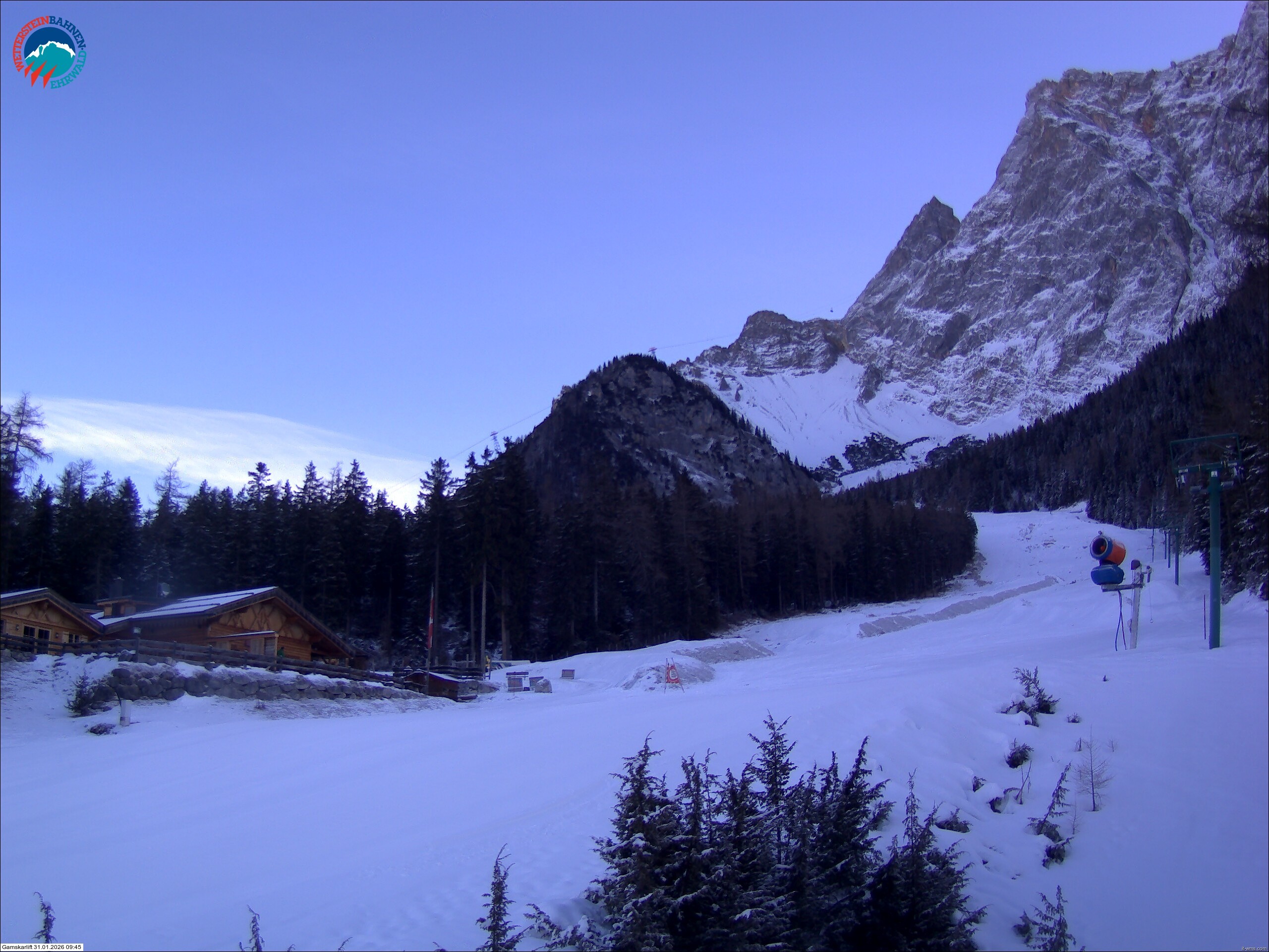 Archiv Foto Webcam Gamskarlift im Skigebiet Ehrwald