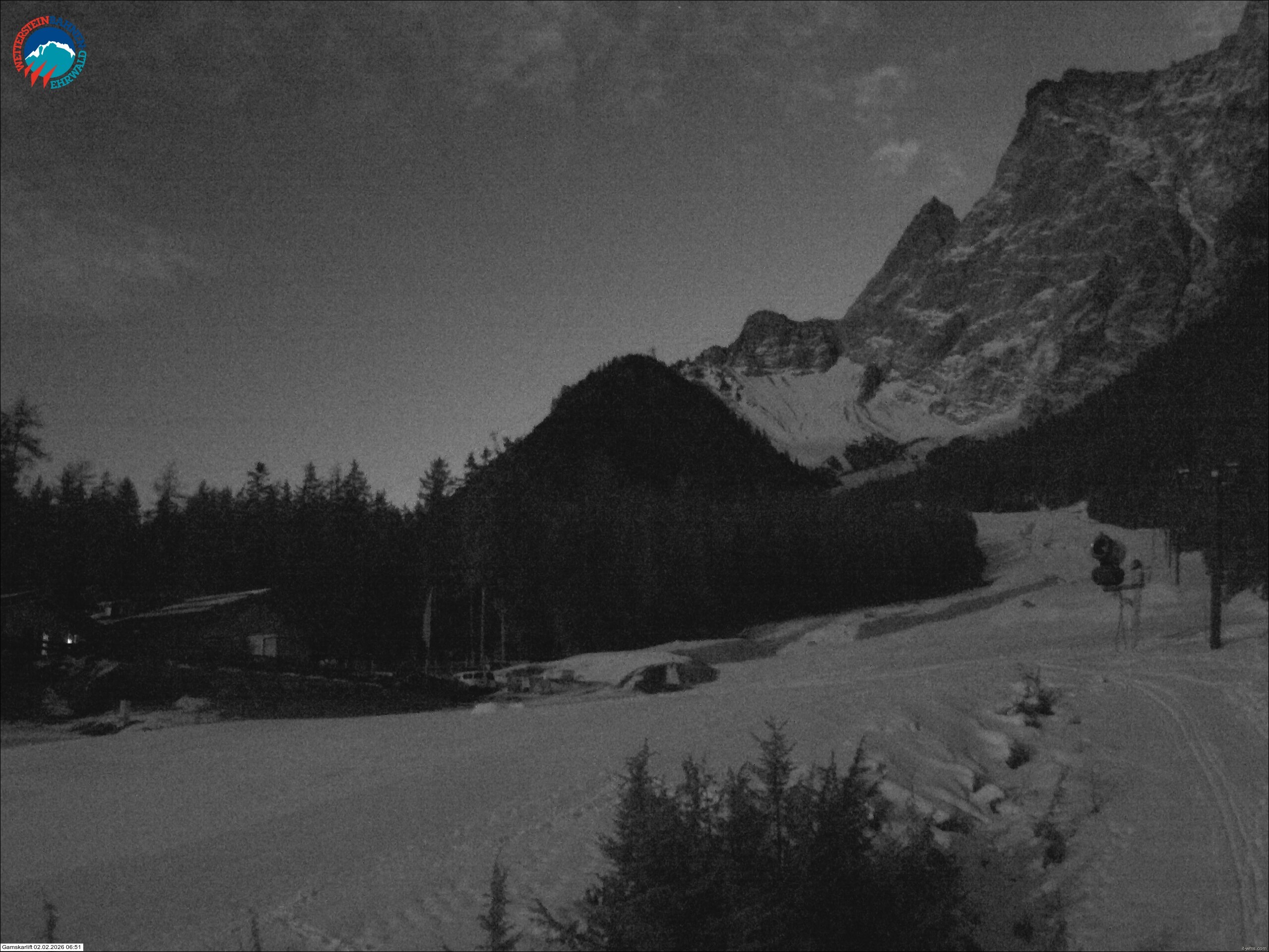 Archiv Foto Webcam Gamskarlift im Skigebiet Ehrwald