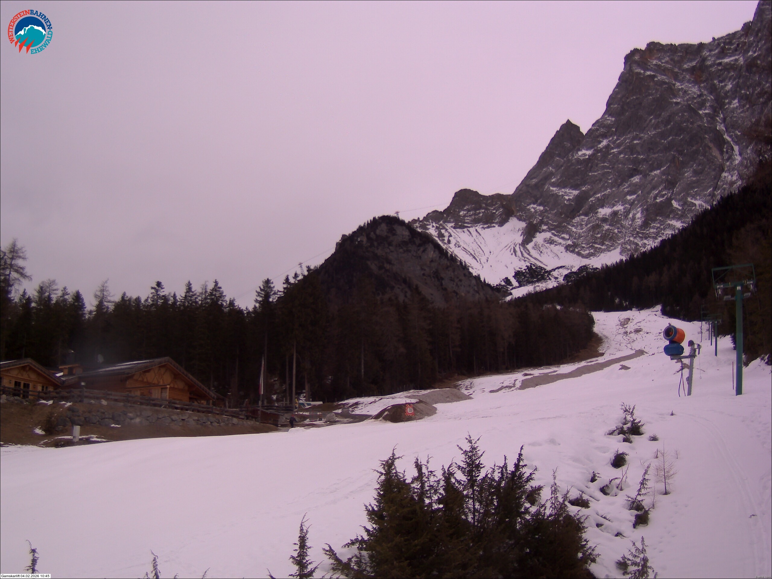 Archiv Foto Webcam Gamskarlift im Skigebiet Ehrwald