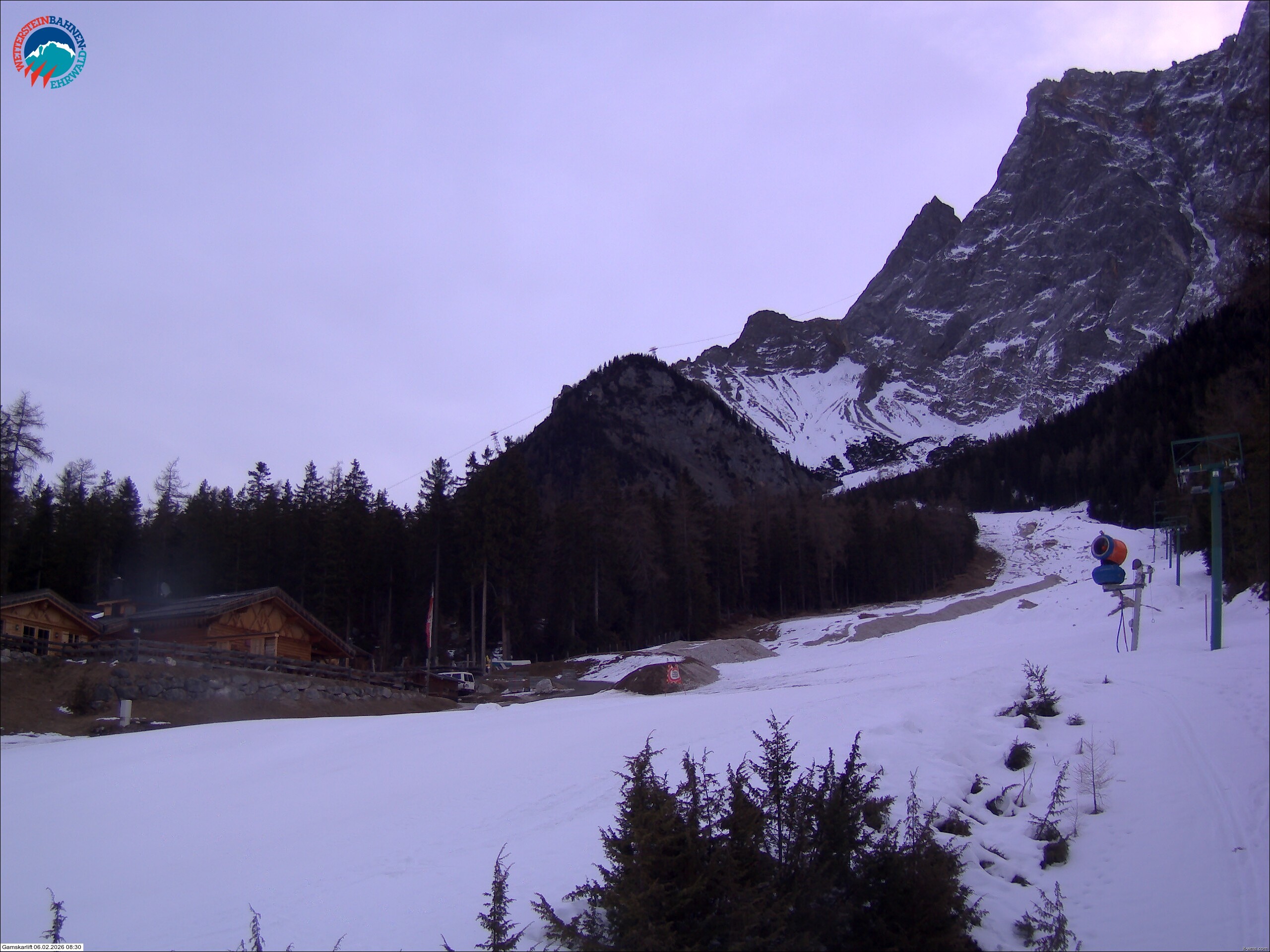 Archiv Foto Webcam Gamskarlift im Skigebiet Ehrwald