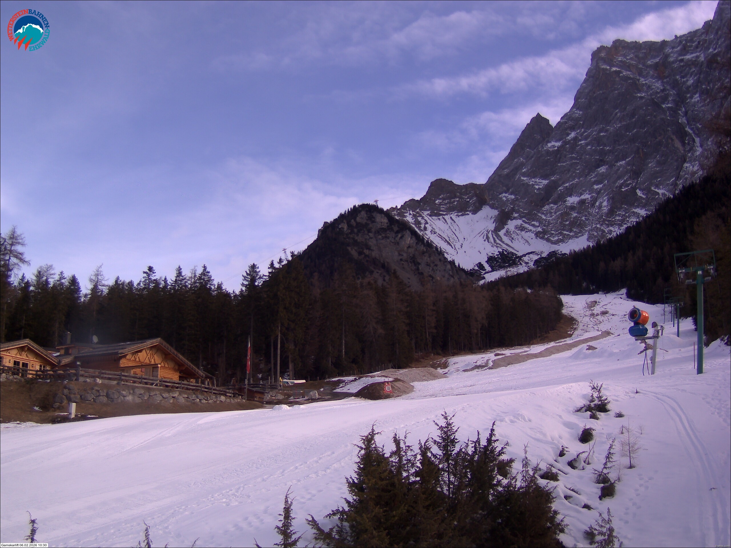 Archiv Foto Webcam Gamskarlift im Skigebiet Ehrwald