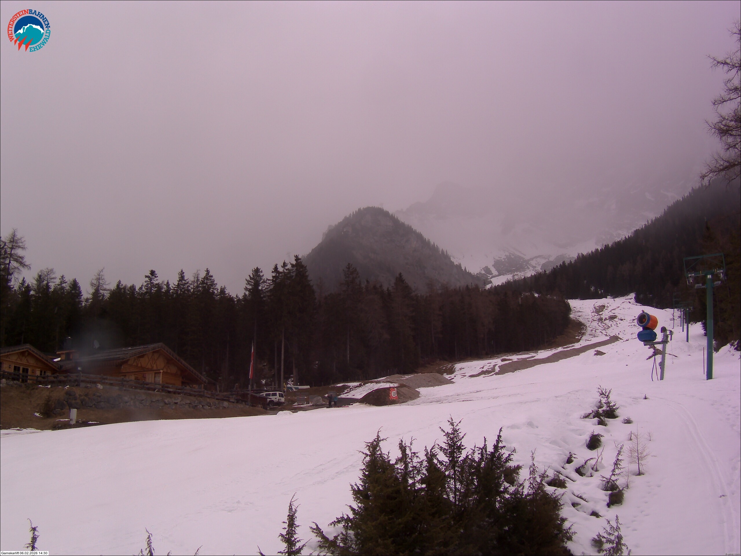 Archiv Foto Webcam Gamskarlift im Skigebiet Ehrwald
