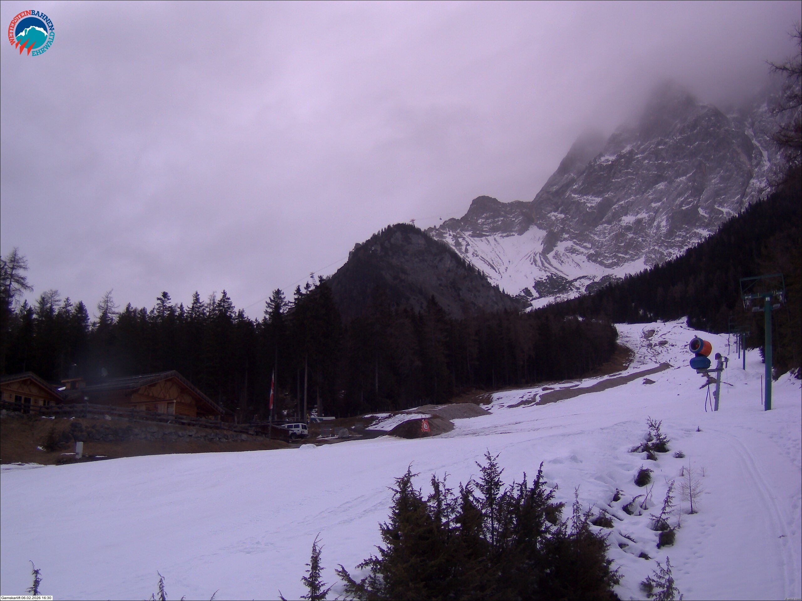 Archiv Foto Webcam Gamskarlift im Skigebiet Ehrwald