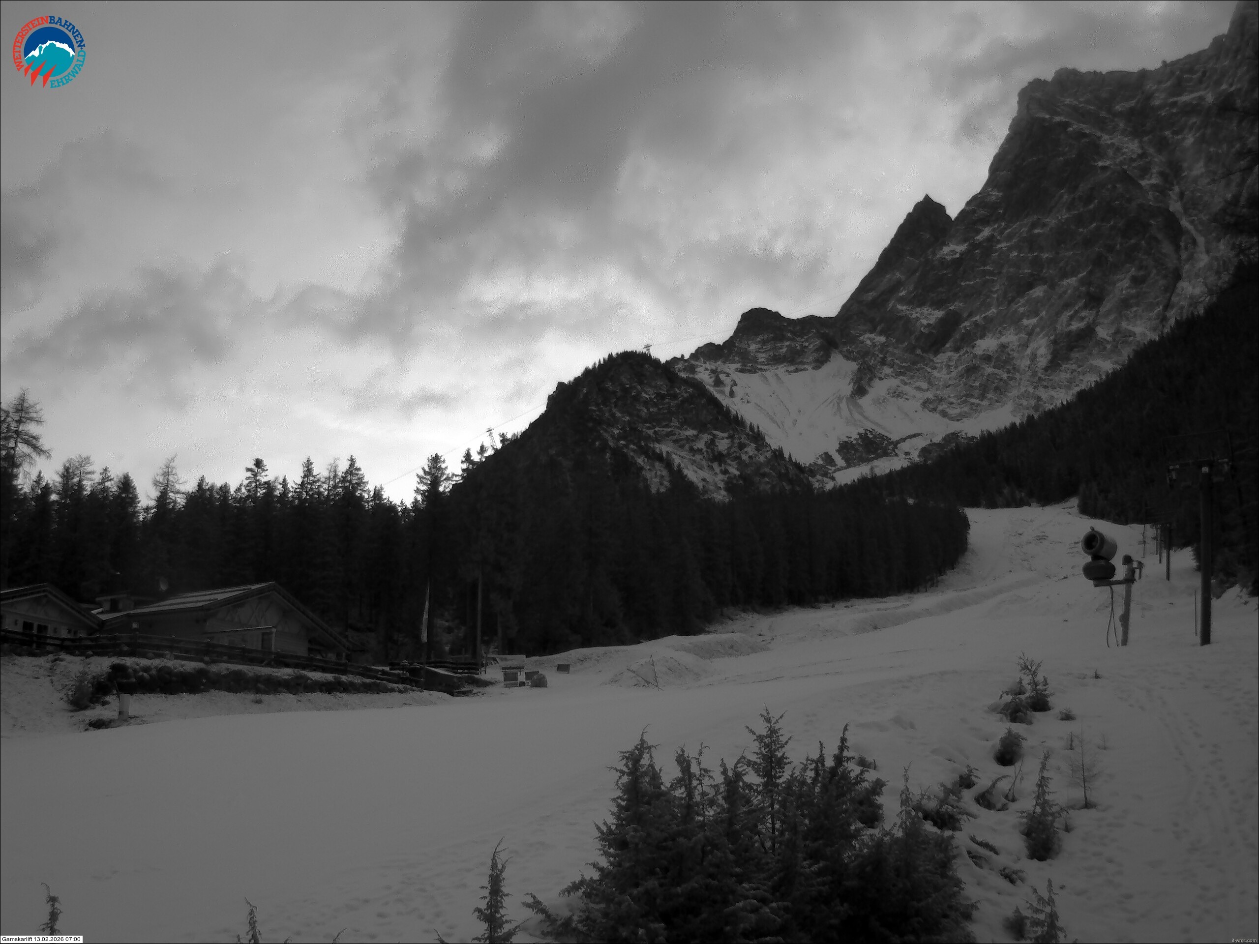 Archiv Foto Webcam Gamskarlift im Skigebiet Ehrwald
