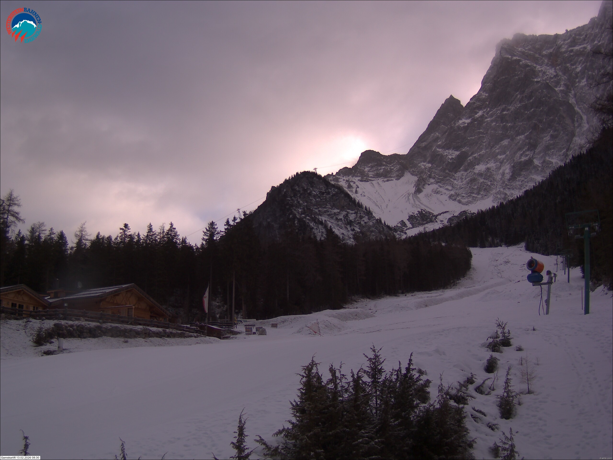 Archiv Foto Webcam Gamskarlift im Skigebiet Ehrwald