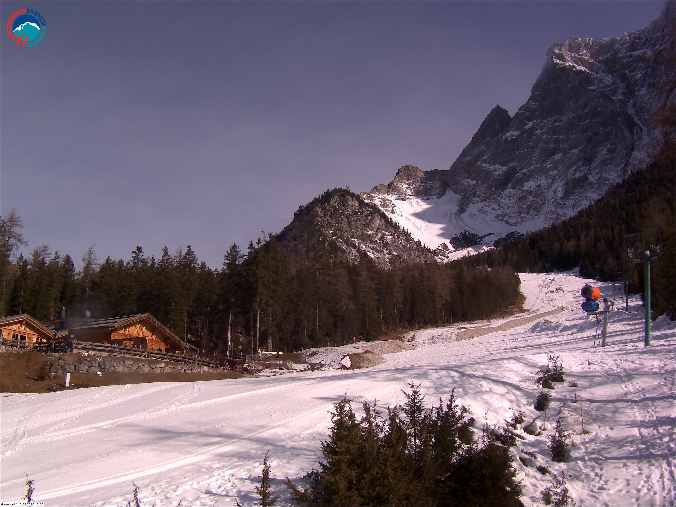 Archiv Foto Webcam Gamskarlift im Skigebiet Ehrwald