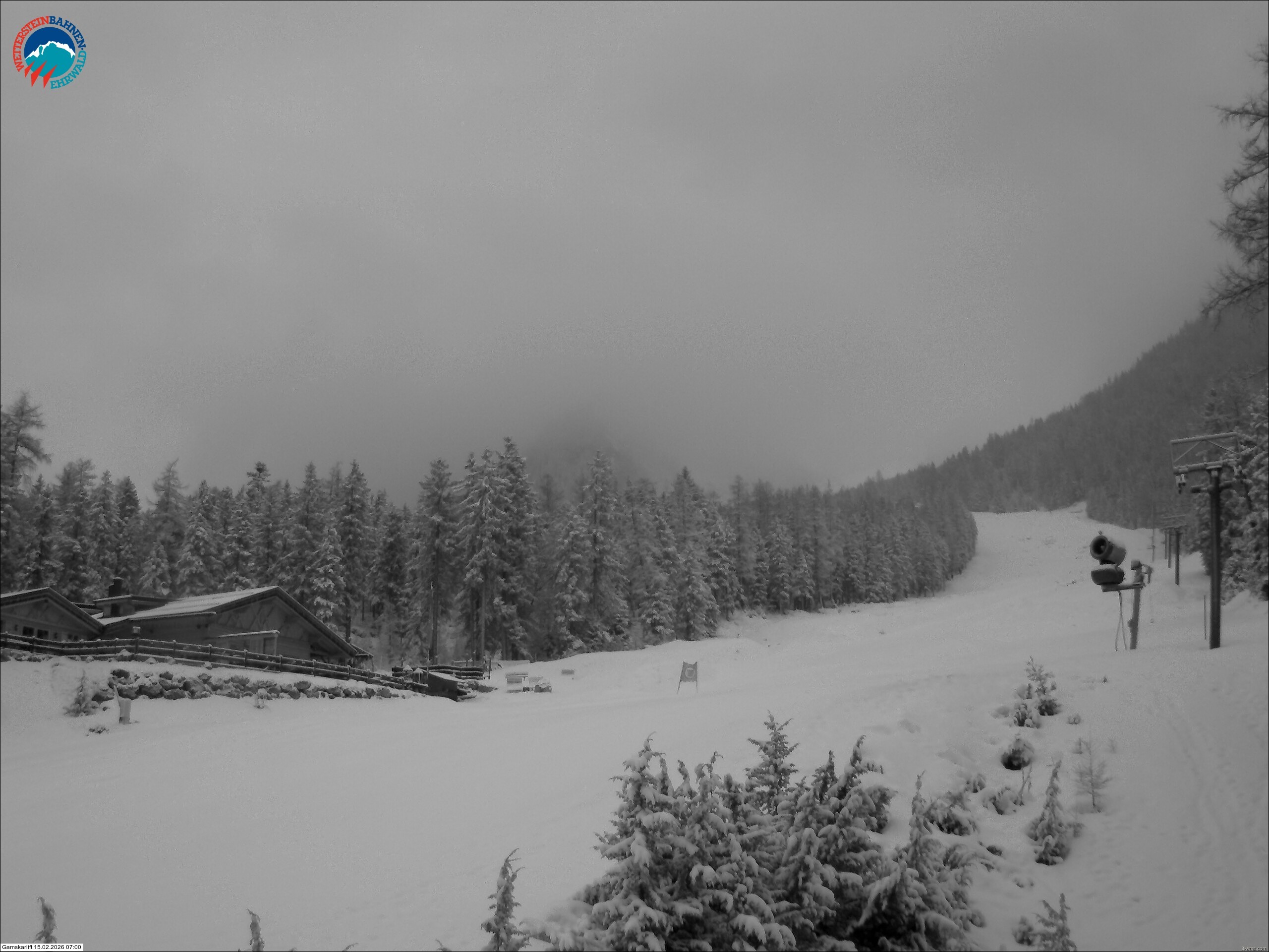 Archiv Foto Webcam Gamskarlift im Skigebiet Ehrwald