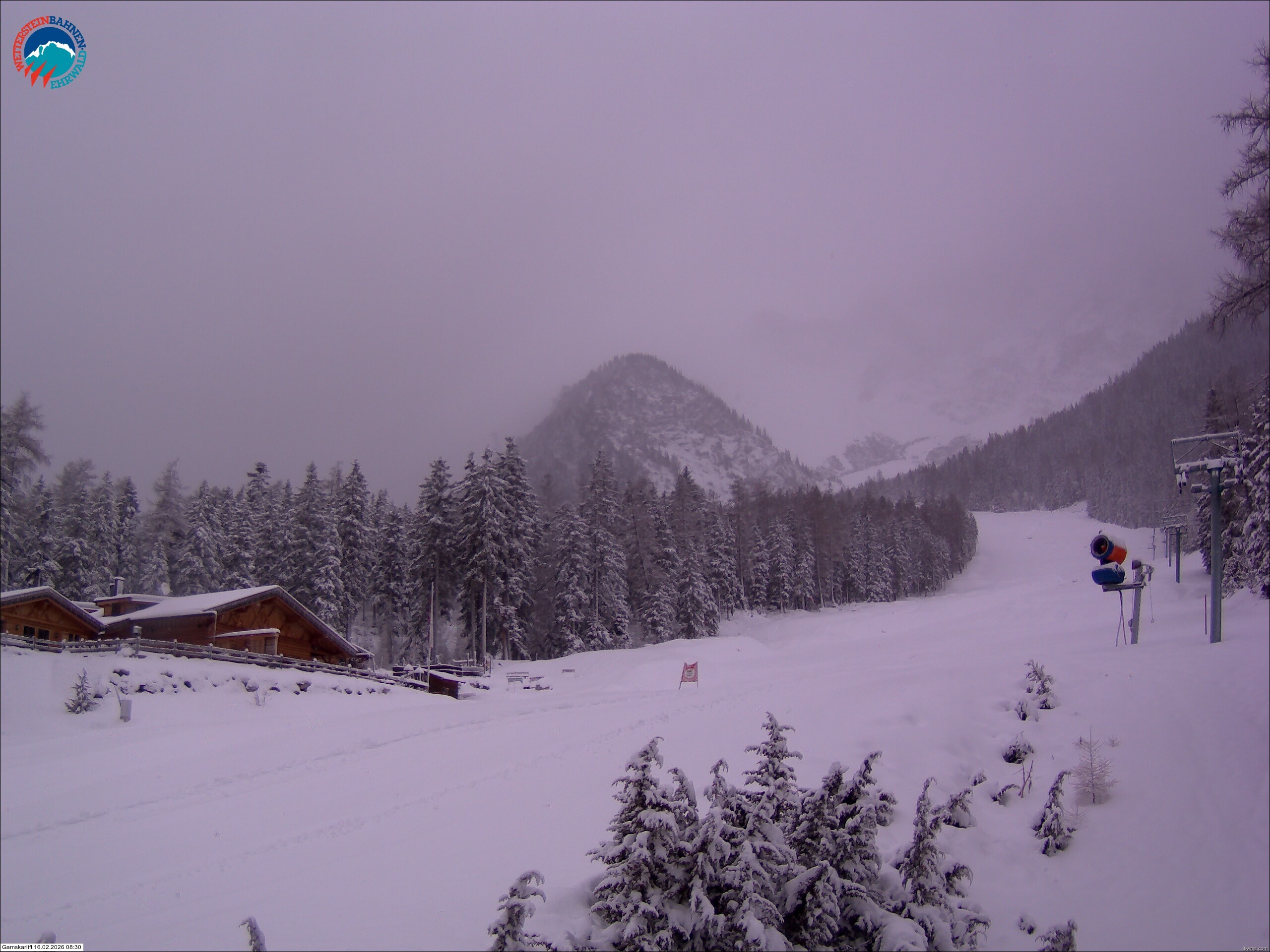 Archiv Foto Webcam Gamskarlift im Skigebiet Ehrwald