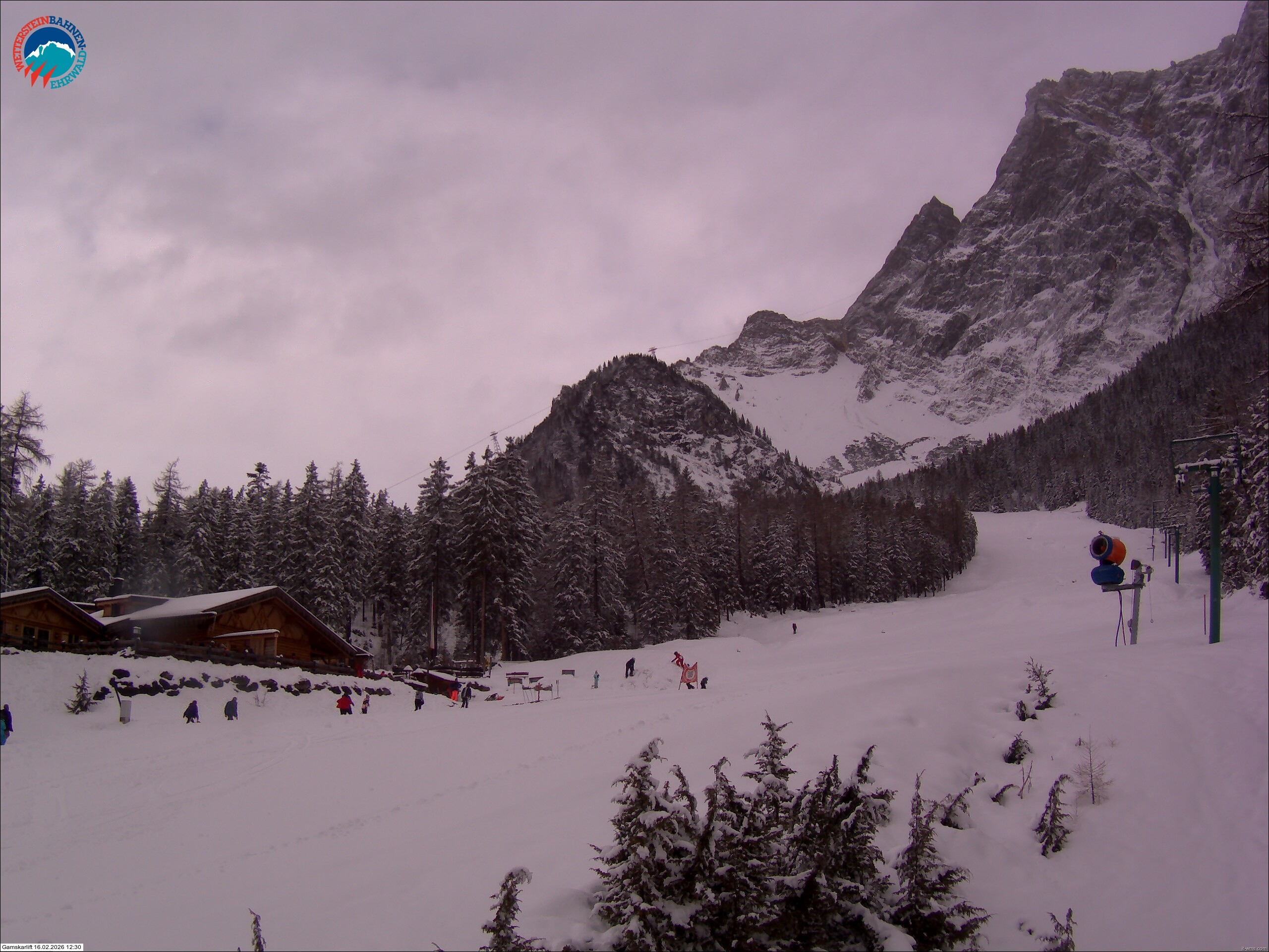 Archiv Foto Webcam Gamskarlift im Skigebiet Ehrwald